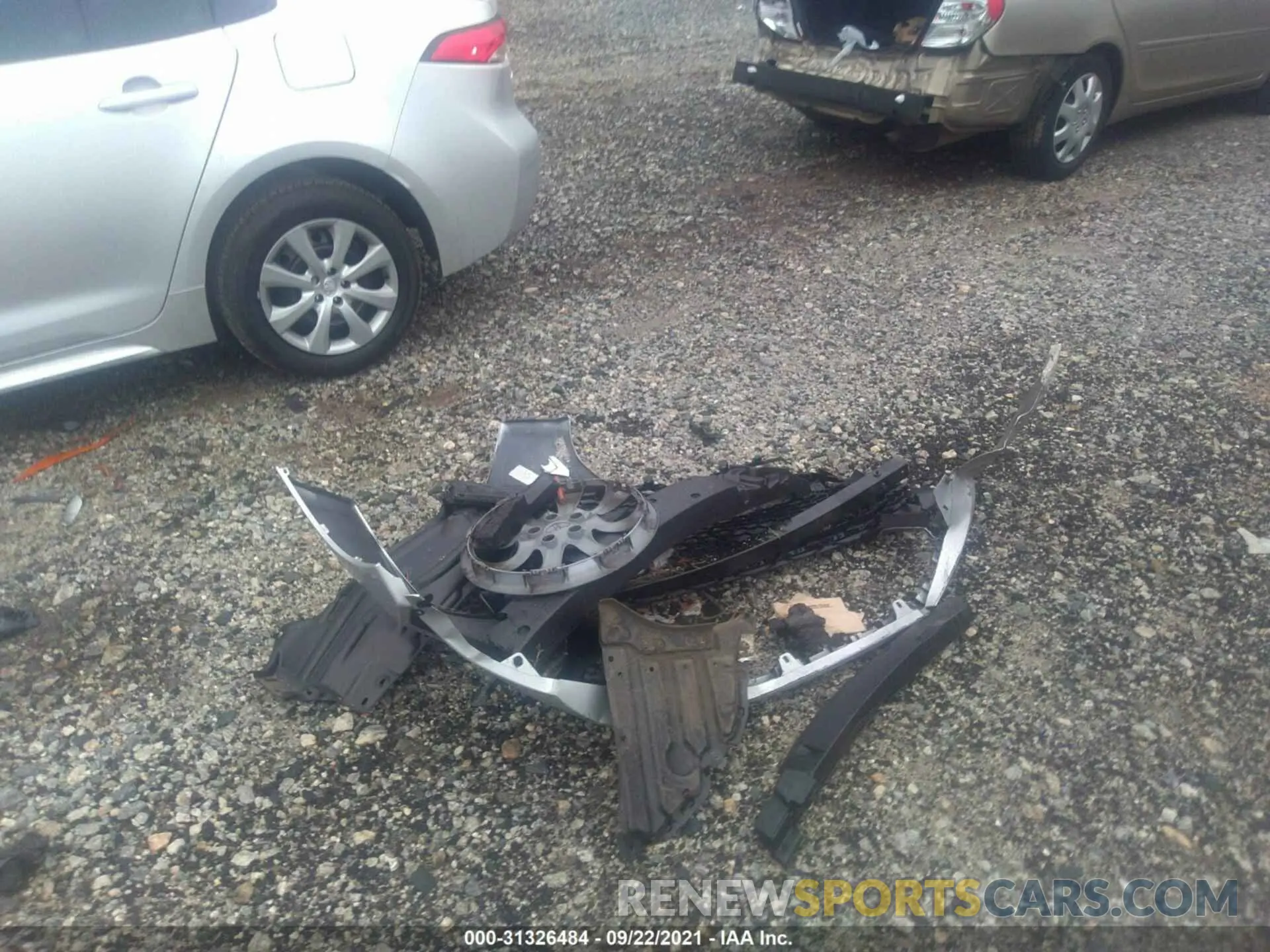 12 Photograph of a damaged car 5YFEPMAE2MP260091 TOYOTA COROLLA 2021