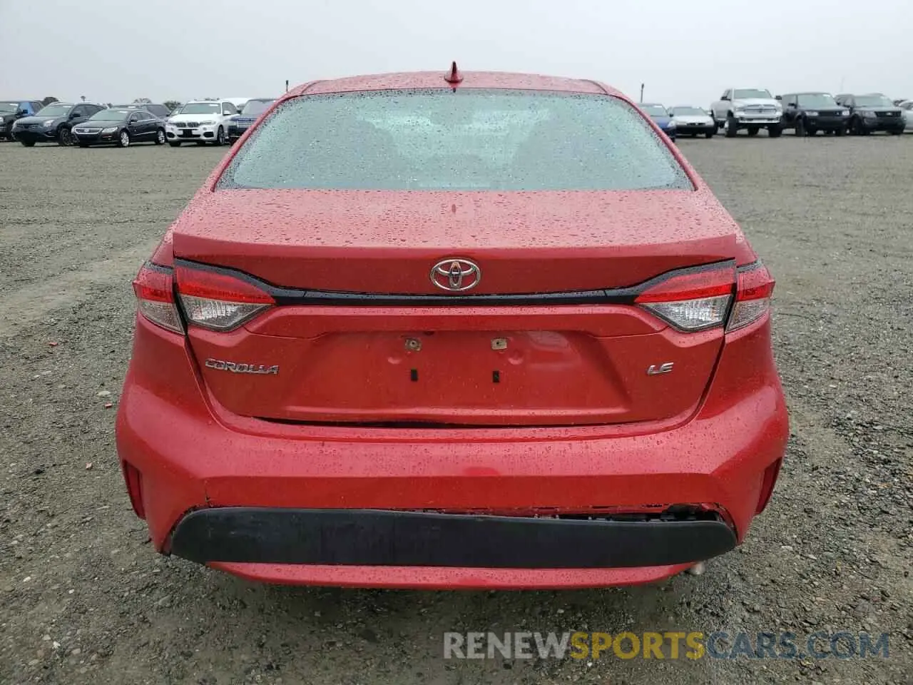 6 Photograph of a damaged car 5YFEPMAE2MP260432 TOYOTA COROLLA 2021