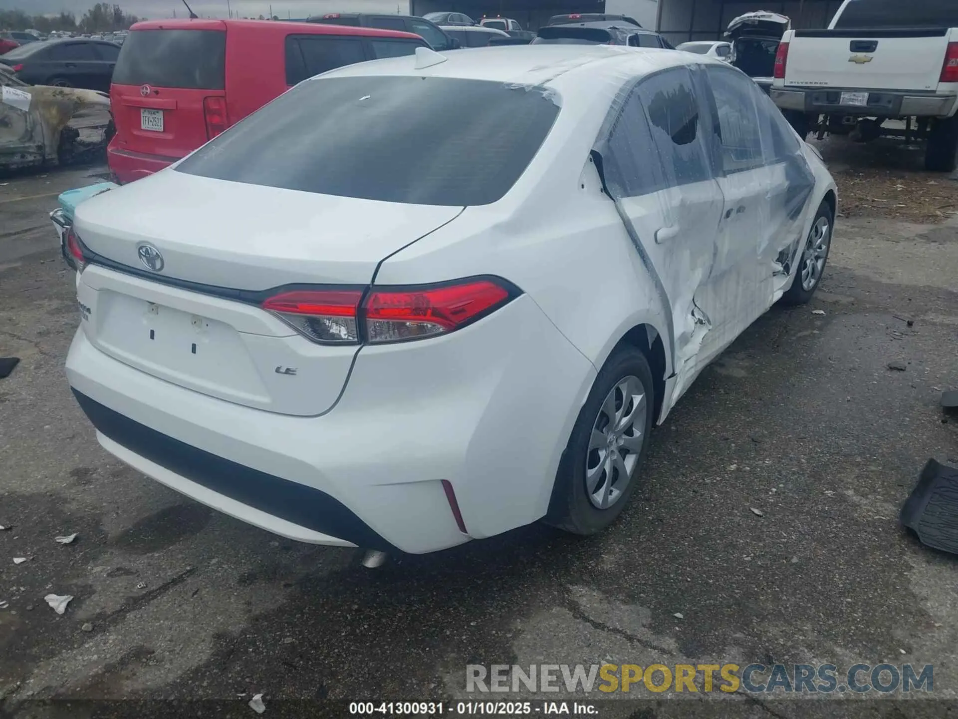 4 Photograph of a damaged car 5YFEPMAE3MP152241 TOYOTA COROLLA 2021
