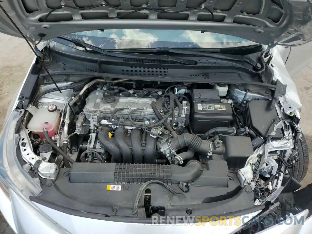 11 Фотография поврежденного автомобиля 5YFEPMAE3MP168424 TOYOTA COROLLA 2021