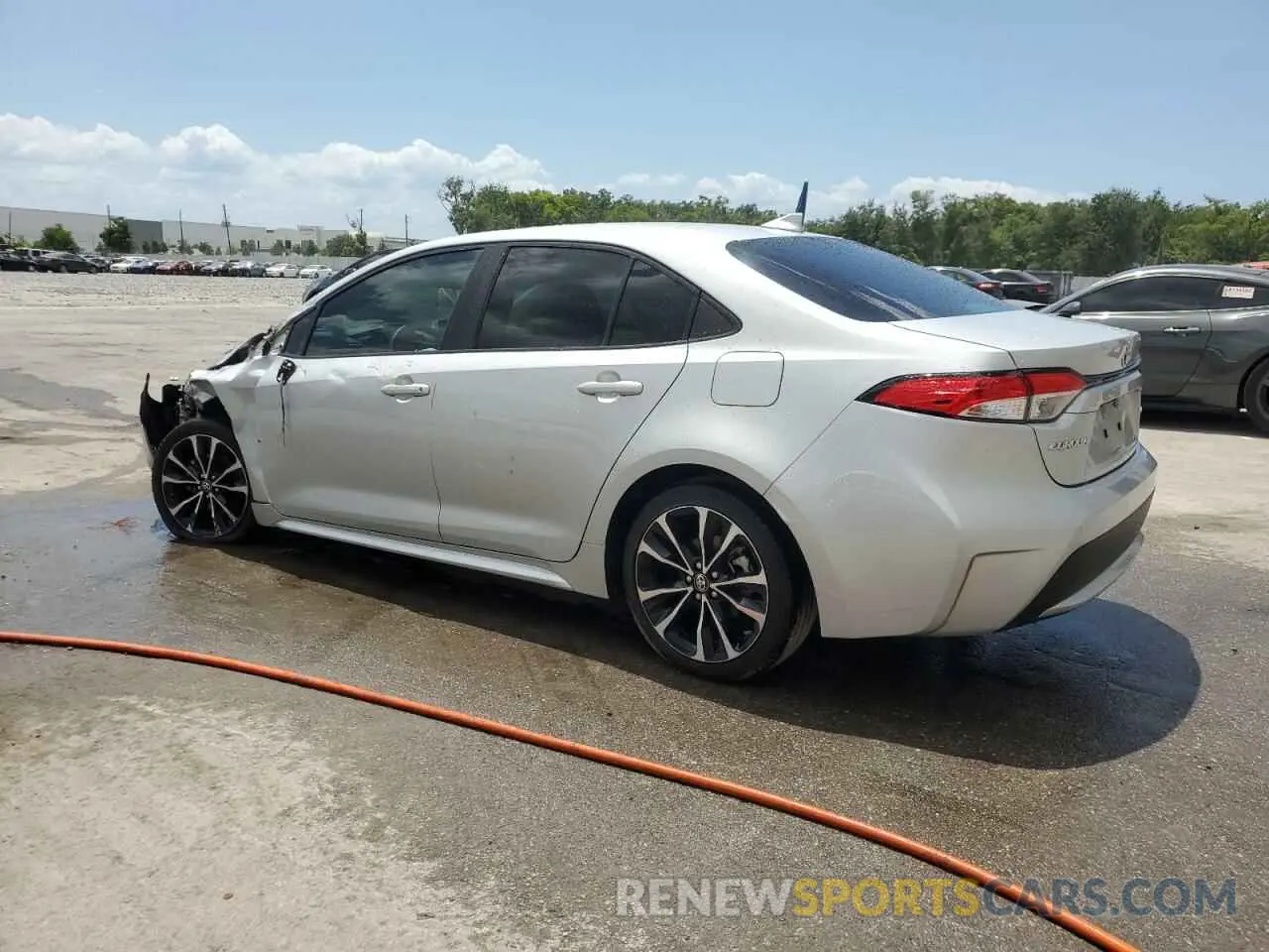 2 Фотография поврежденного автомобиля 5YFEPMAE3MP168424 TOYOTA COROLLA 2021