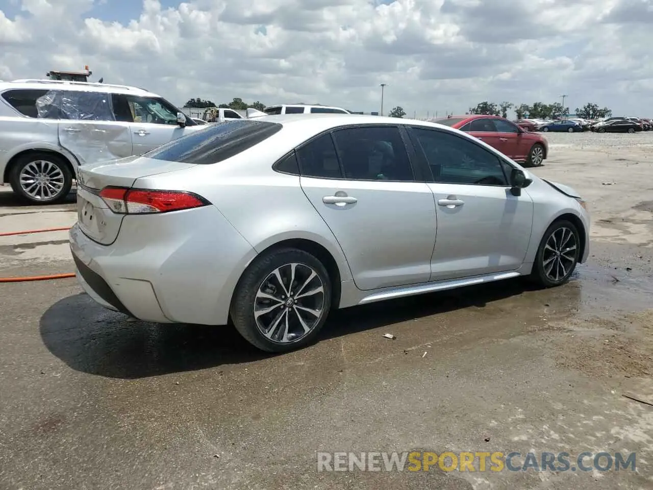 3 Фотография поврежденного автомобиля 5YFEPMAE3MP168424 TOYOTA COROLLA 2021