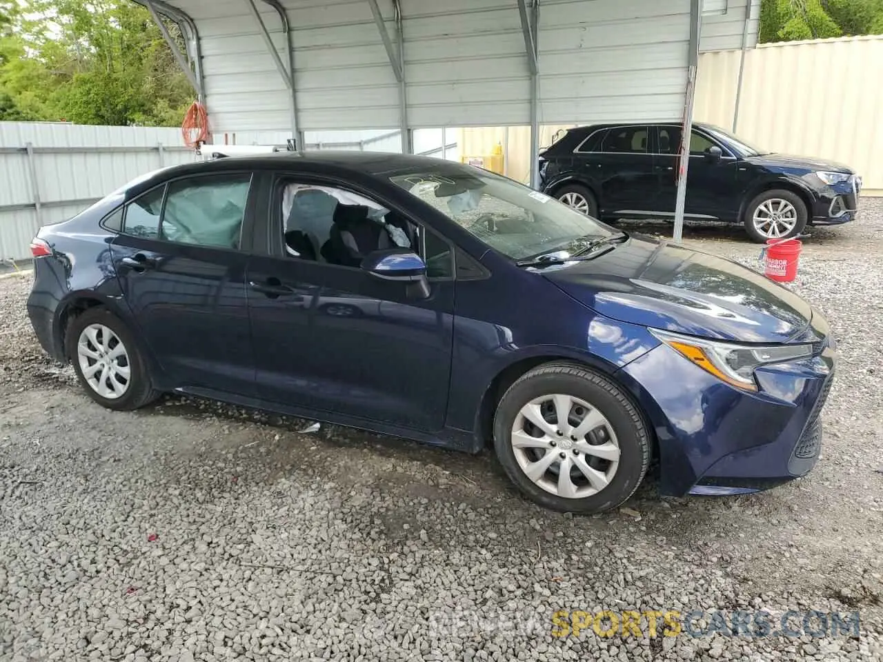 4 Photograph of a damaged car 5YFEPMAE3MP178919 TOYOTA COROLLA 2021