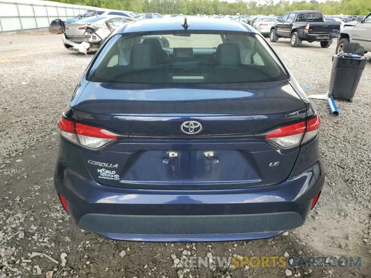 6 Photograph of a damaged car 5YFEPMAE3MP178919 TOYOTA COROLLA 2021