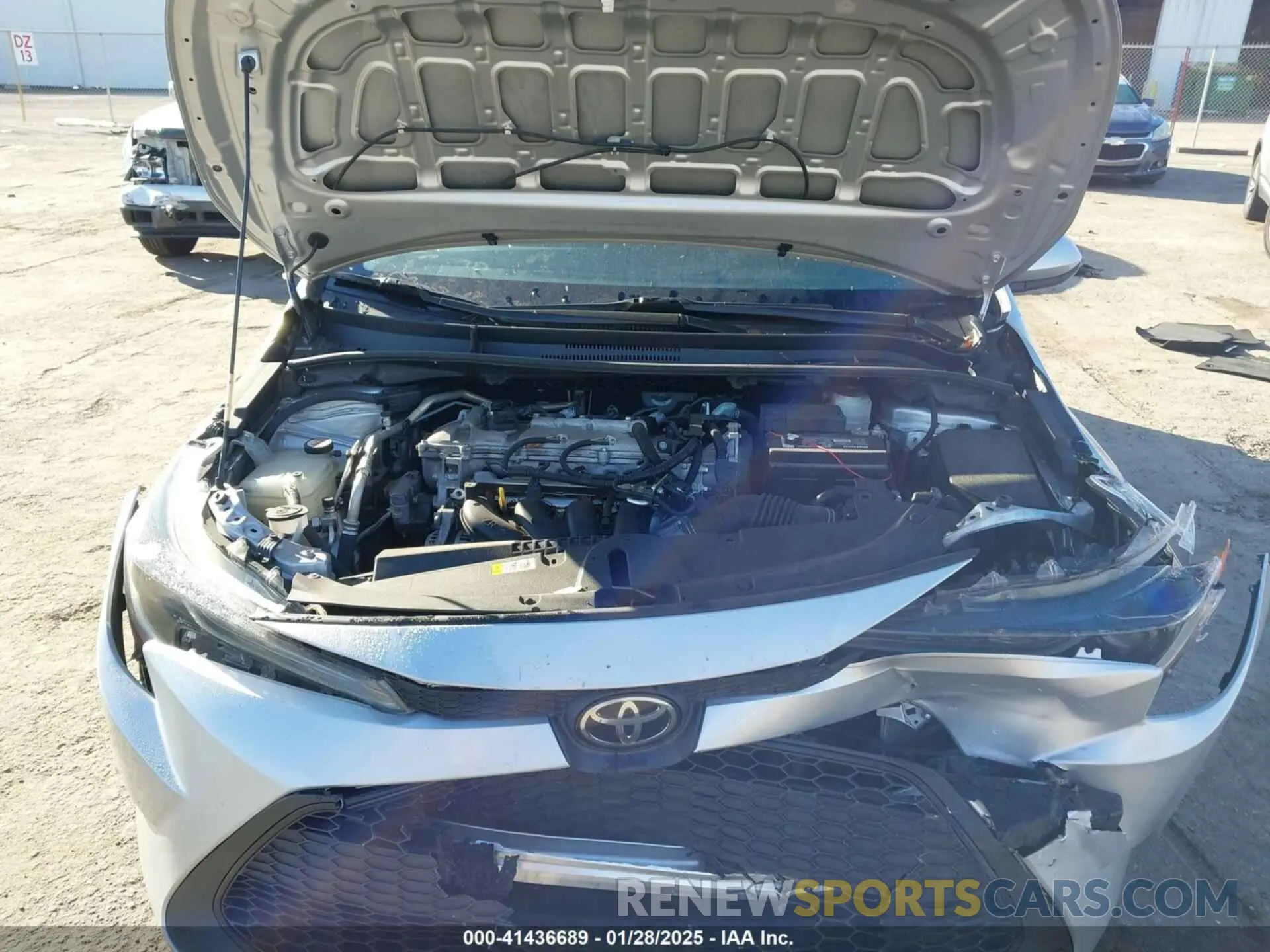 10 Photograph of a damaged car 5YFEPMAE3MP180105 TOYOTA COROLLA 2021