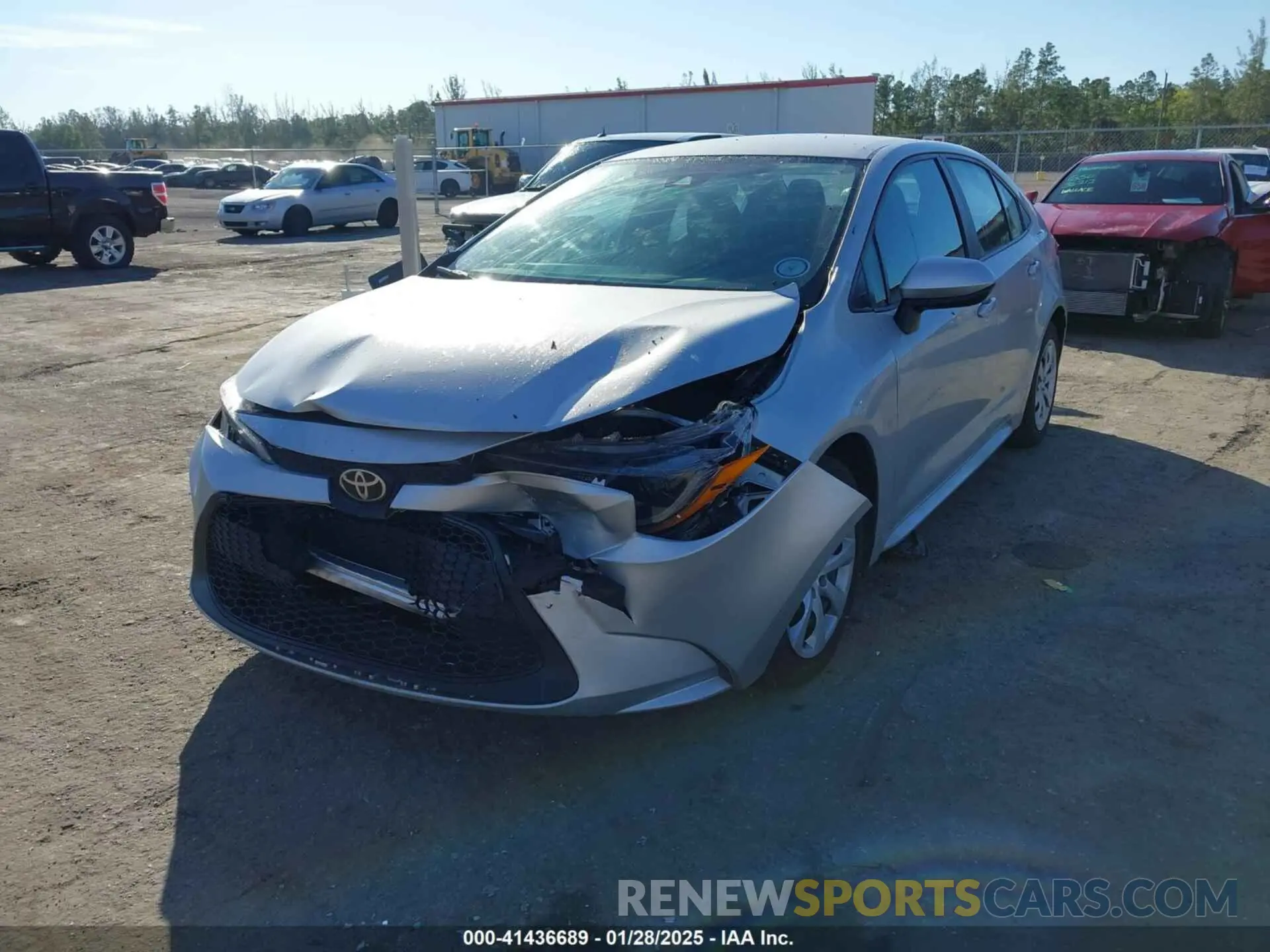 6 Photograph of a damaged car 5YFEPMAE3MP180105 TOYOTA COROLLA 2021