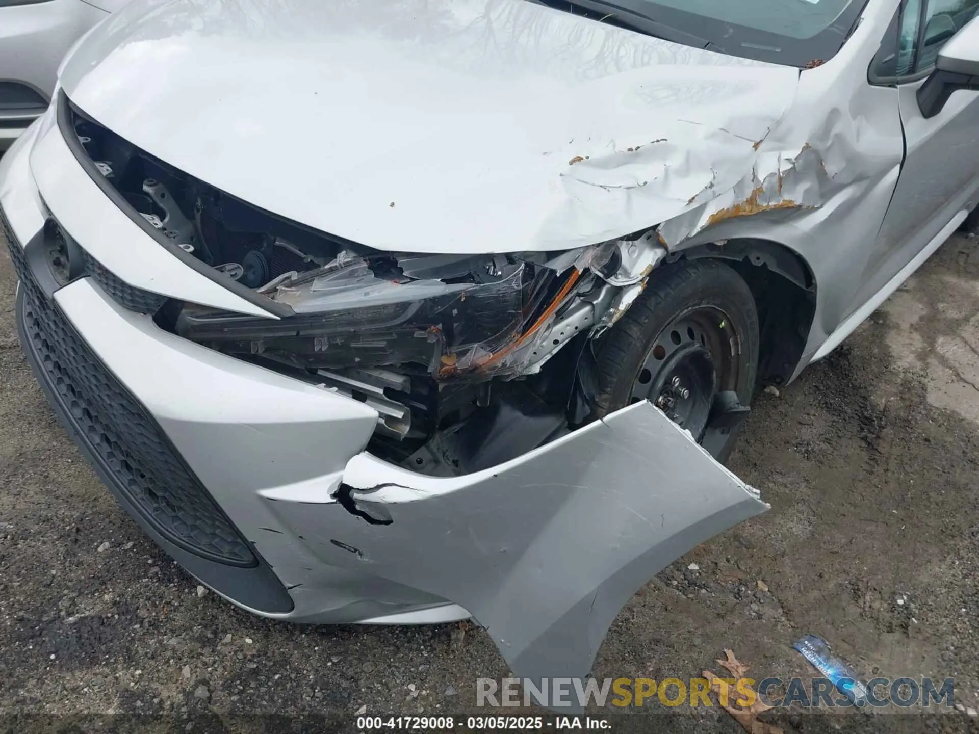 6 Photograph of a damaged car 5YFEPMAE3MP180539 TOYOTA COROLLA 2021