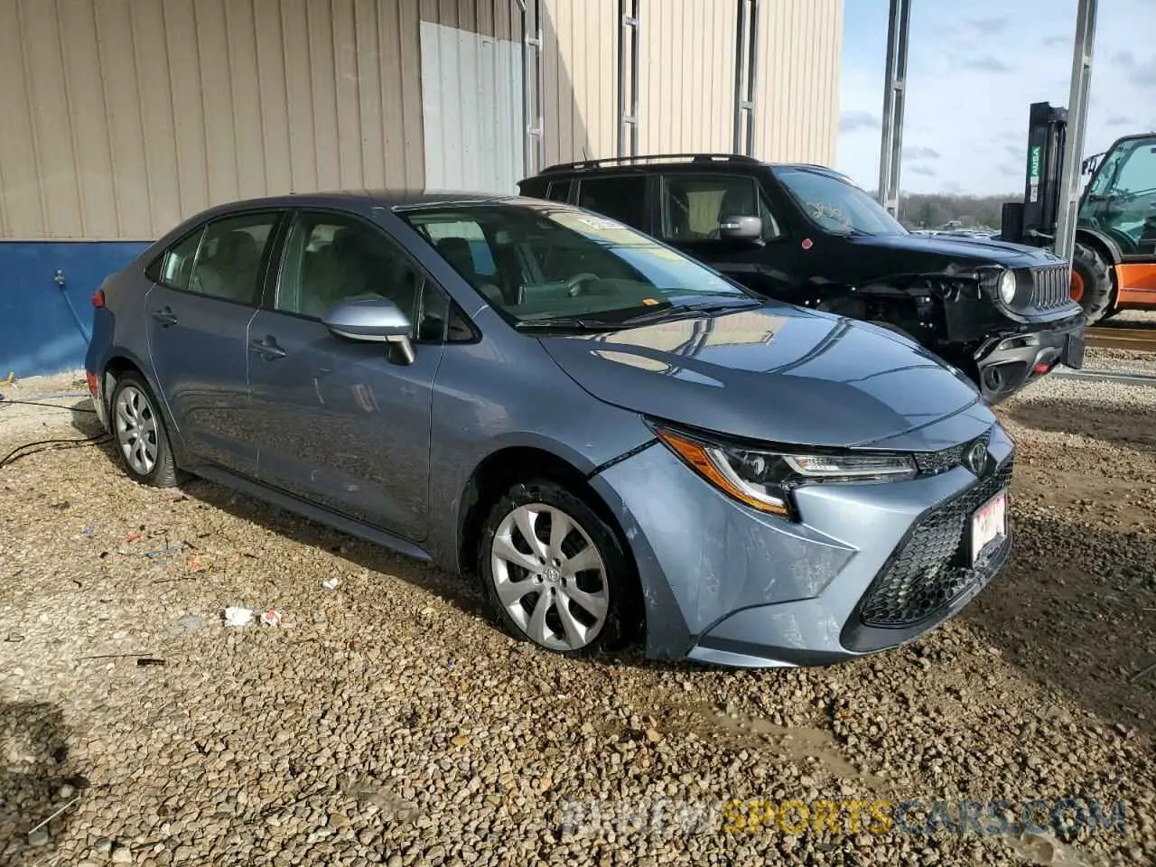 4 Photograph of a damaged car 5YFEPMAE3MP180895 TOYOTA COROLLA 2021