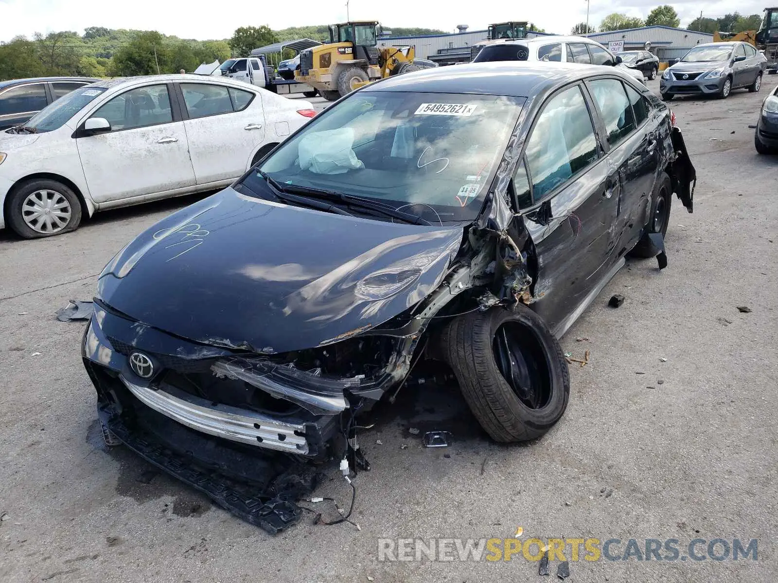 2 Фотография поврежденного автомобиля 5YFEPMAE3MP182873 TOYOTA COROLLA 2021
