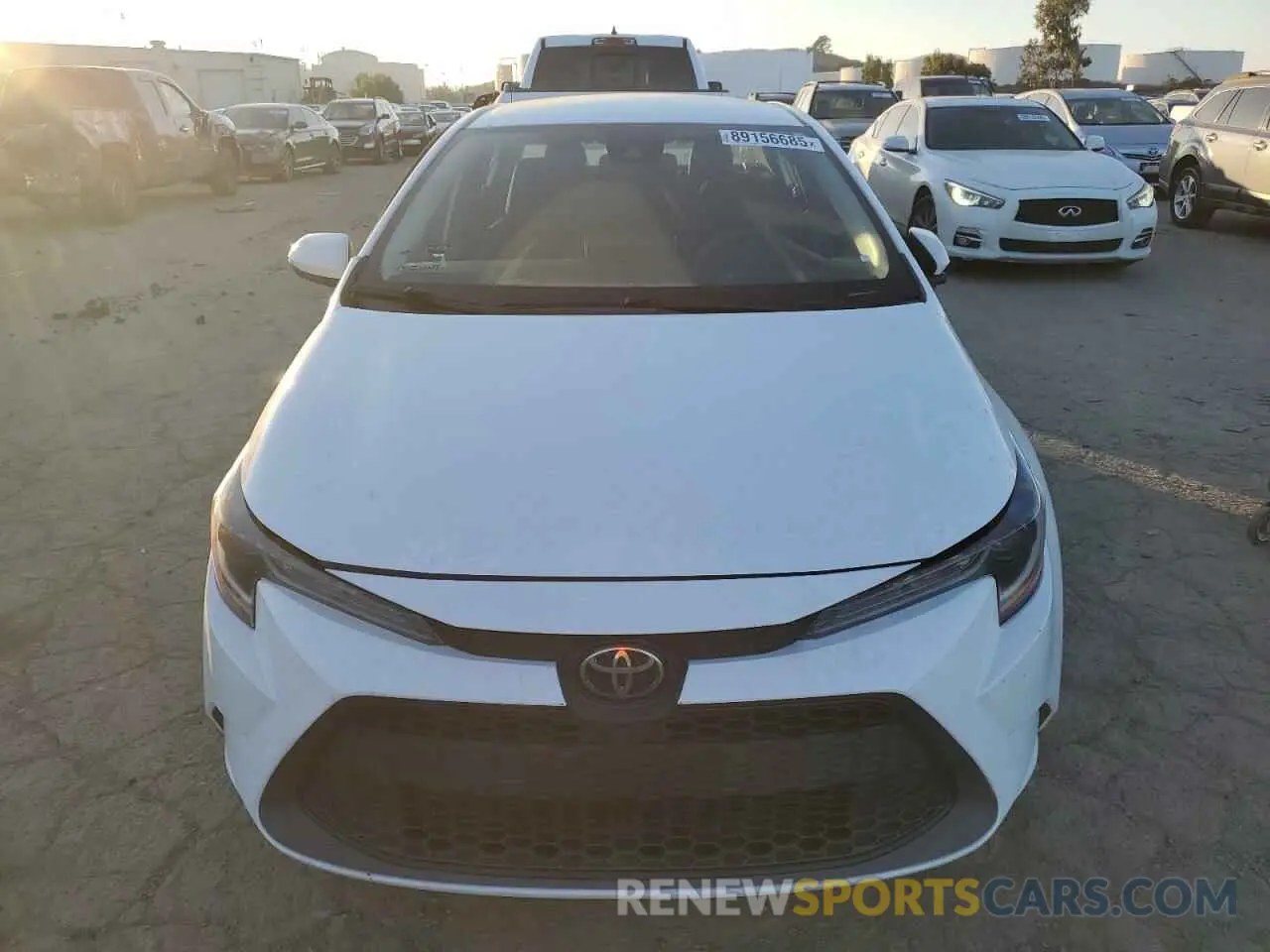 5 Photograph of a damaged car 5YFEPMAE3MP187202 TOYOTA COROLLA 2021