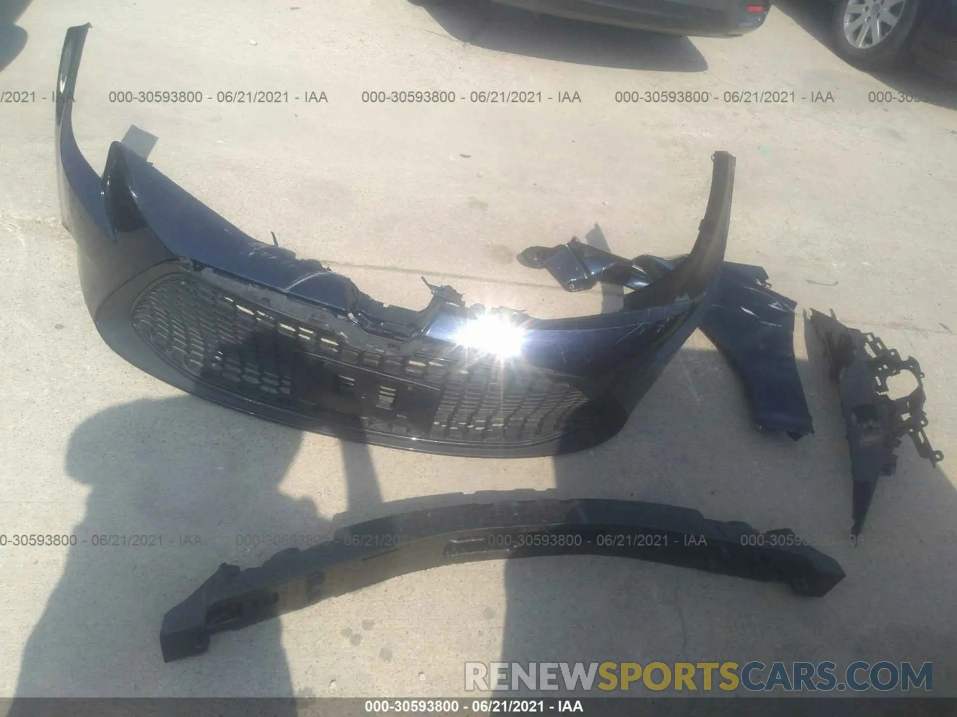 12 Photograph of a damaged car 5YFEPMAE3MP190889 TOYOTA COROLLA 2021