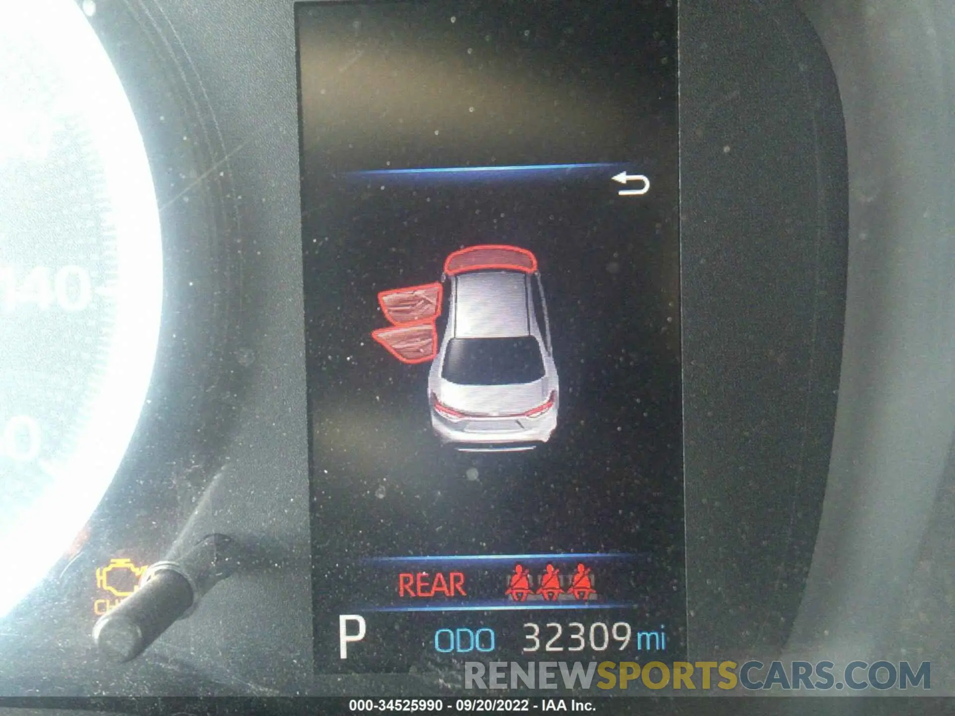 7 Фотография поврежденного автомобиля 5YFEPMAE3MP192741 TOYOTA COROLLA 2021