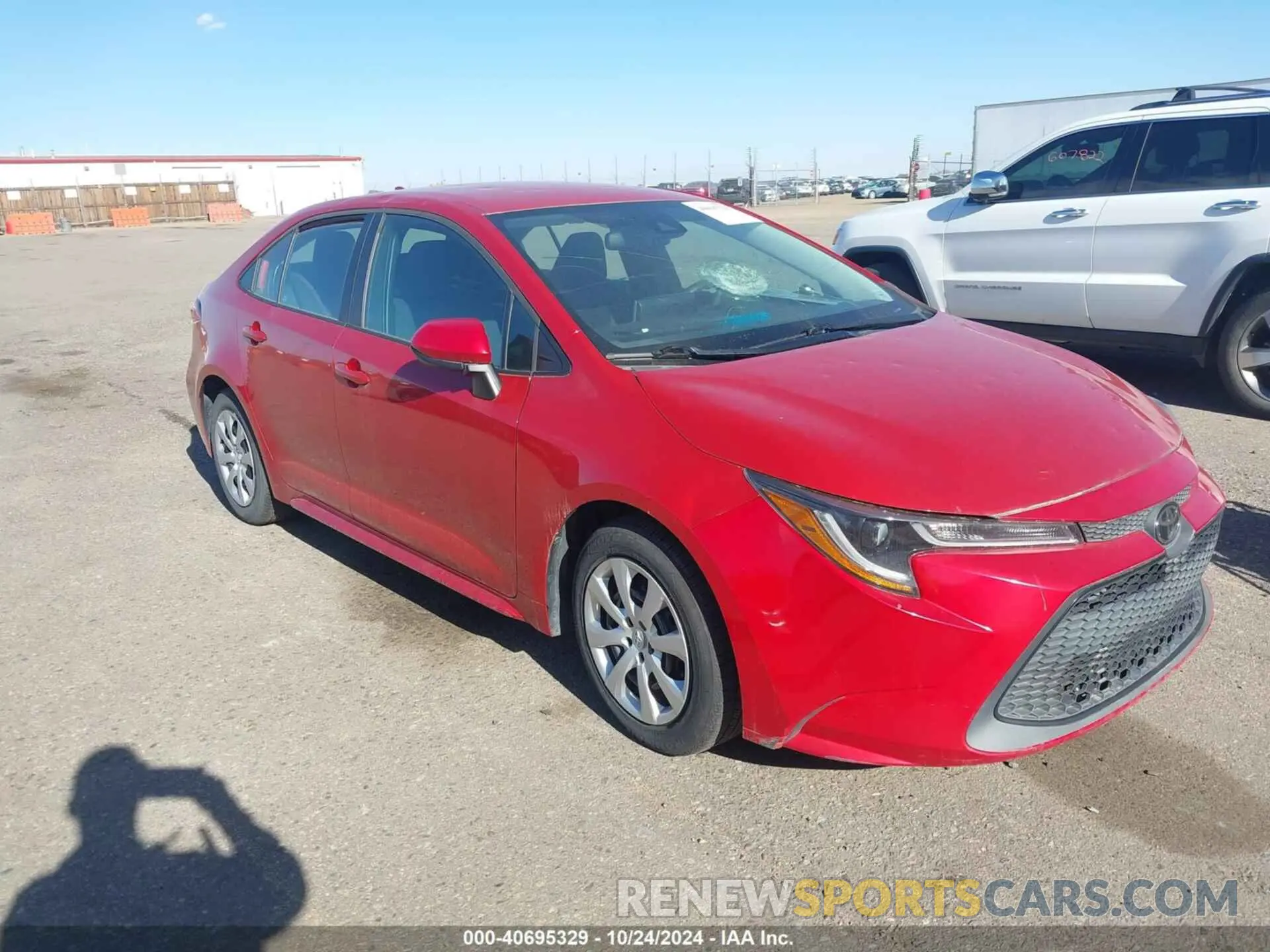 1 Фотография поврежденного автомобиля 5YFEPMAE3MP209943 TOYOTA COROLLA 2021