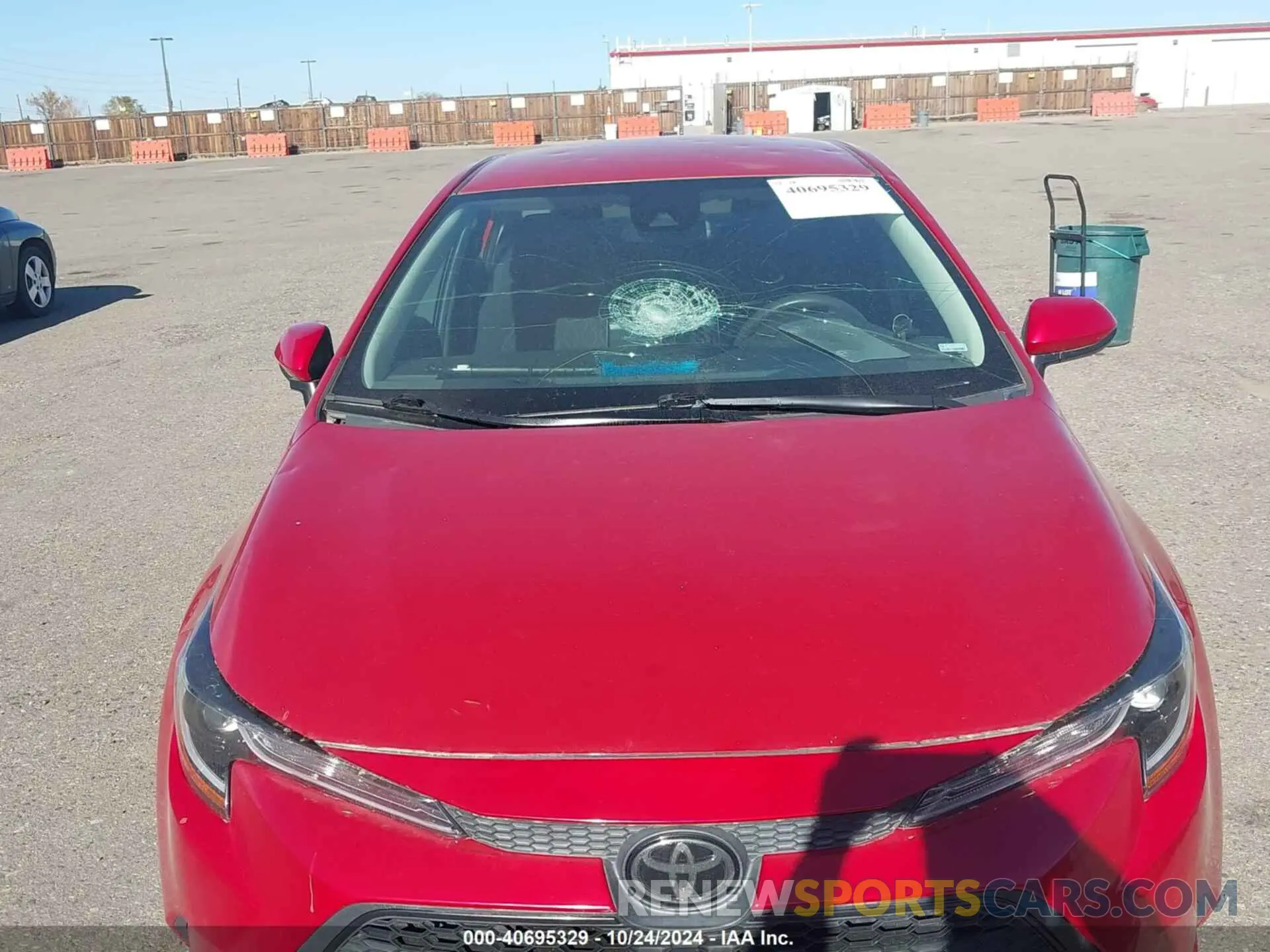 6 Фотография поврежденного автомобиля 5YFEPMAE3MP209943 TOYOTA COROLLA 2021