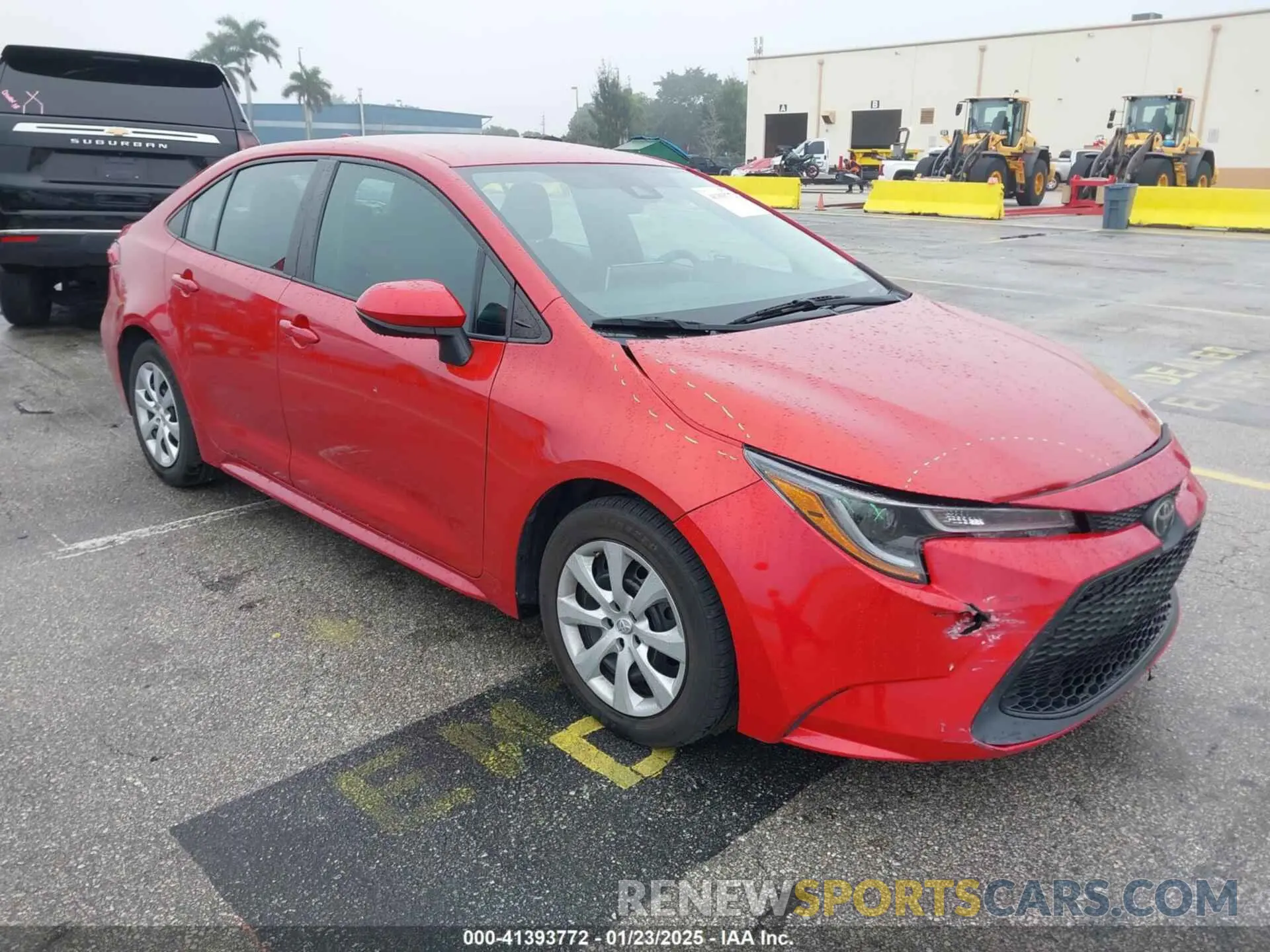 1 Photograph of a damaged car 5YFEPMAE3MP210784 TOYOTA COROLLA 2021