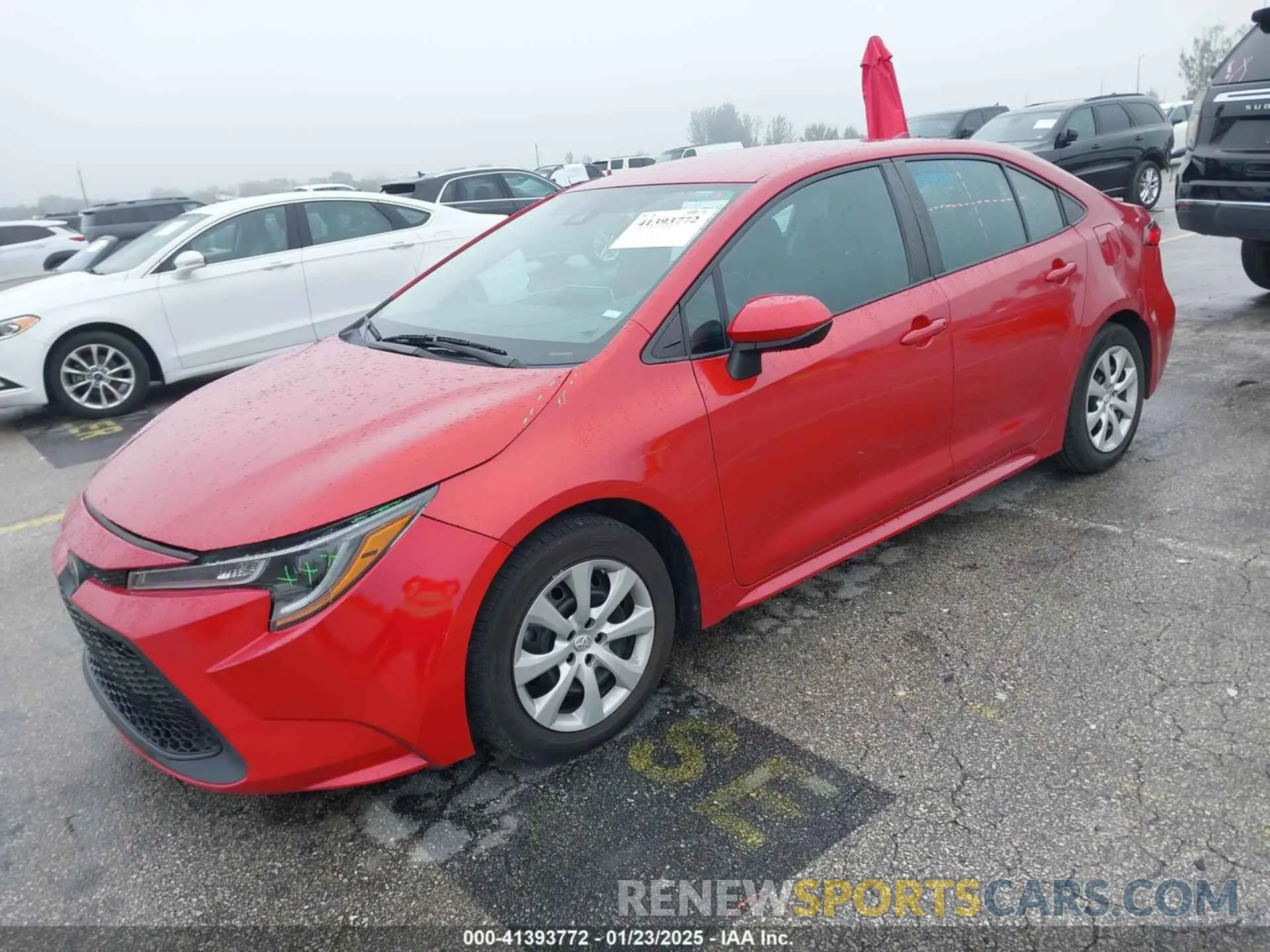 2 Photograph of a damaged car 5YFEPMAE3MP210784 TOYOTA COROLLA 2021