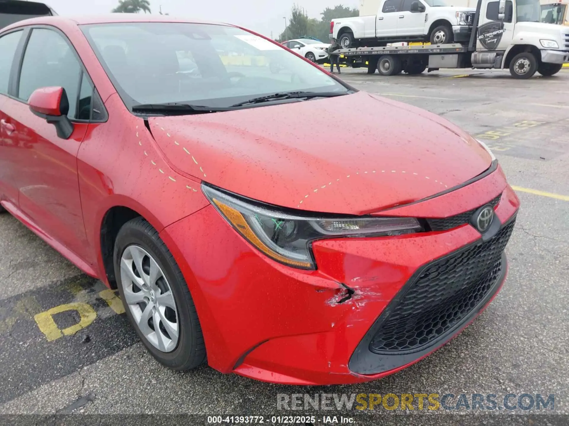 6 Photograph of a damaged car 5YFEPMAE3MP210784 TOYOTA COROLLA 2021