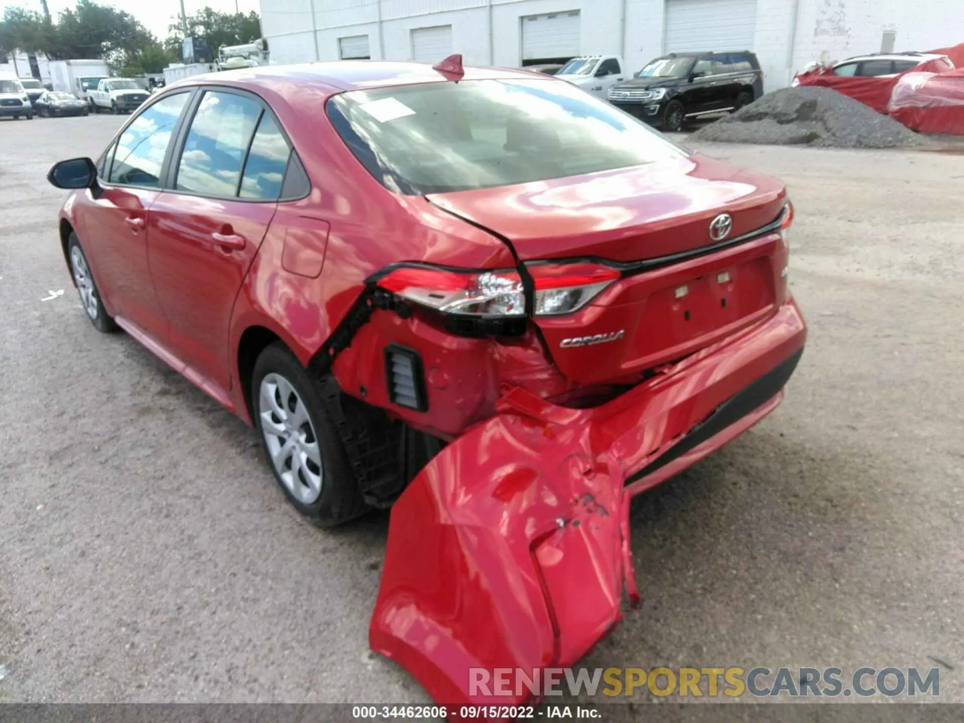 6 Photograph of a damaged car 5YFEPMAE3MP216908 TOYOTA COROLLA 2021