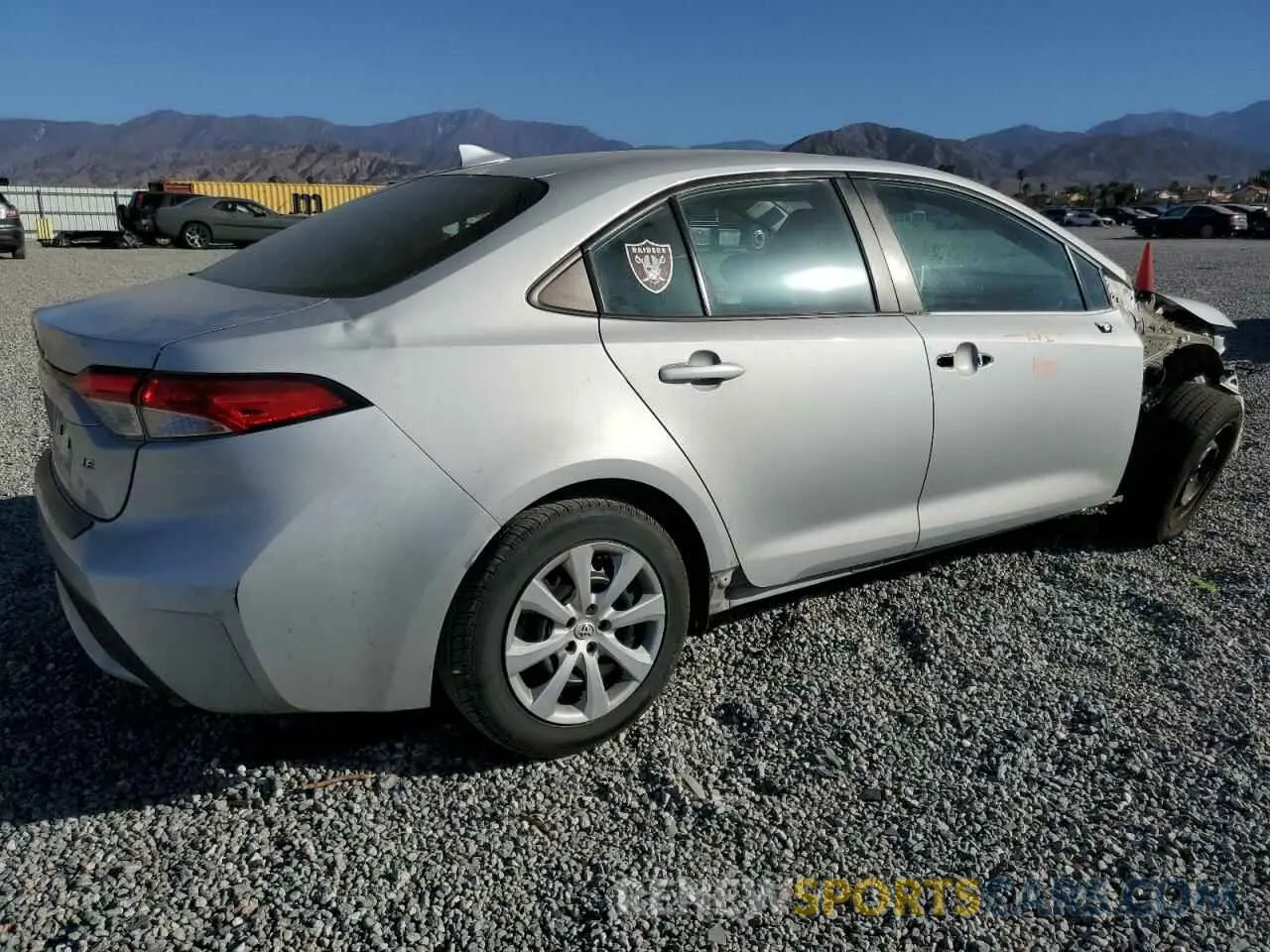 3 Фотография поврежденного автомобиля 5YFEPMAE3MP217315 TOYOTA COROLLA 2021