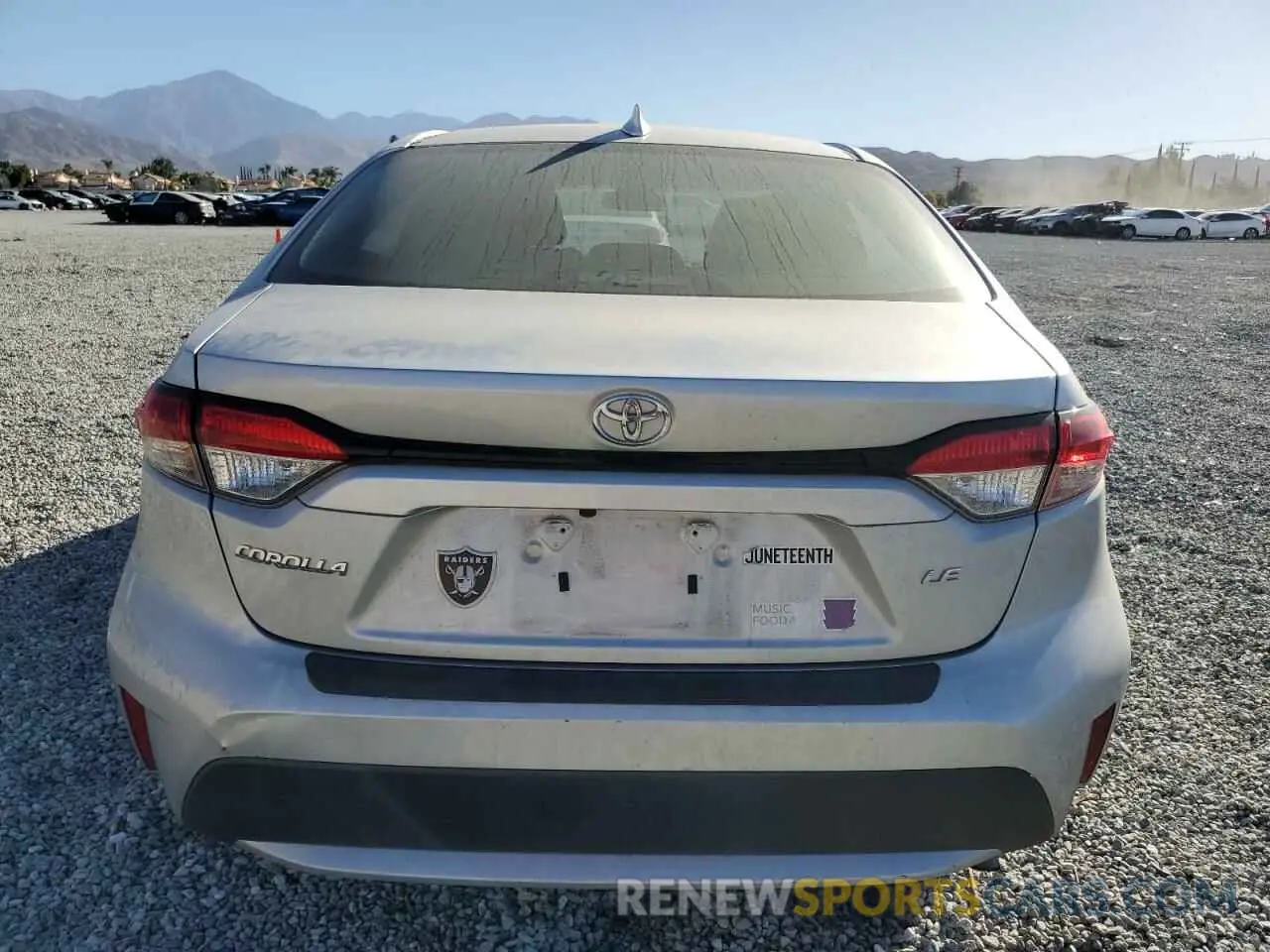 6 Фотография поврежденного автомобиля 5YFEPMAE3MP217315 TOYOTA COROLLA 2021
