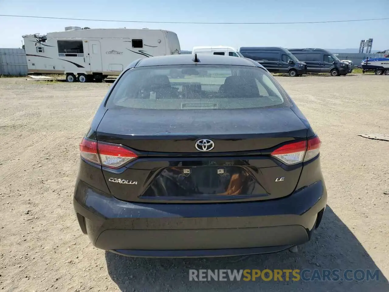 6 Фотография поврежденного автомобиля 5YFEPMAE3MP219050 TOYOTA COROLLA 2021
