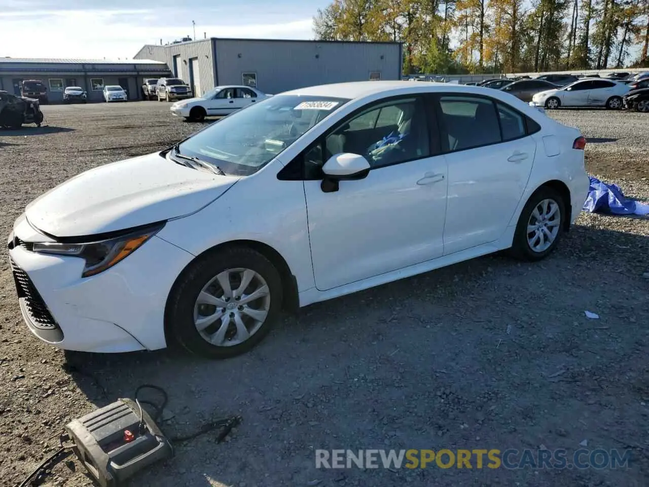 1 Photograph of a damaged car 5YFEPMAE3MP223681 TOYOTA COROLLA 2021