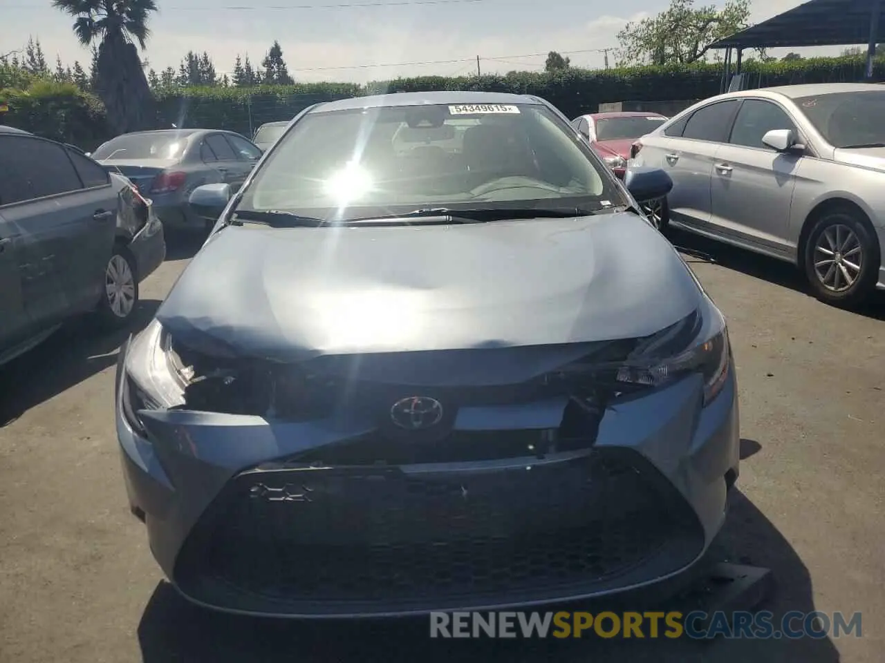5 Photograph of a damaged car 5YFEPMAE3MP225351 TOYOTA COROLLA 2021