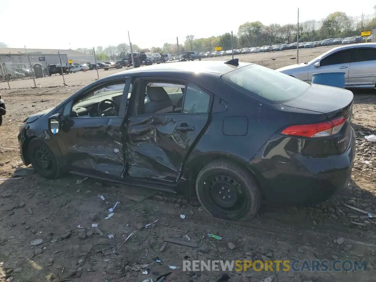 2 Photograph of a damaged car 5YFEPMAE3MP226810 TOYOTA COROLLA 2021