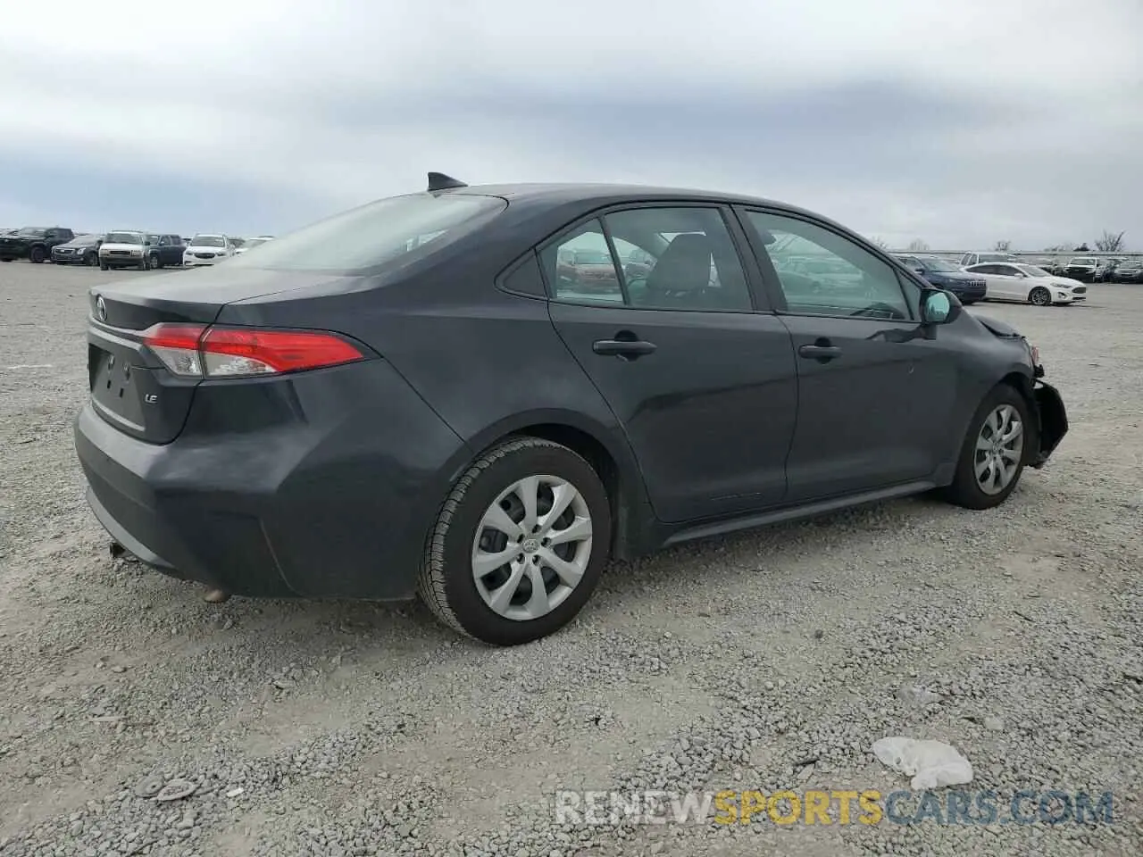 3 Photograph of a damaged car 5YFEPMAE3MP228444 TOYOTA COROLLA 2021