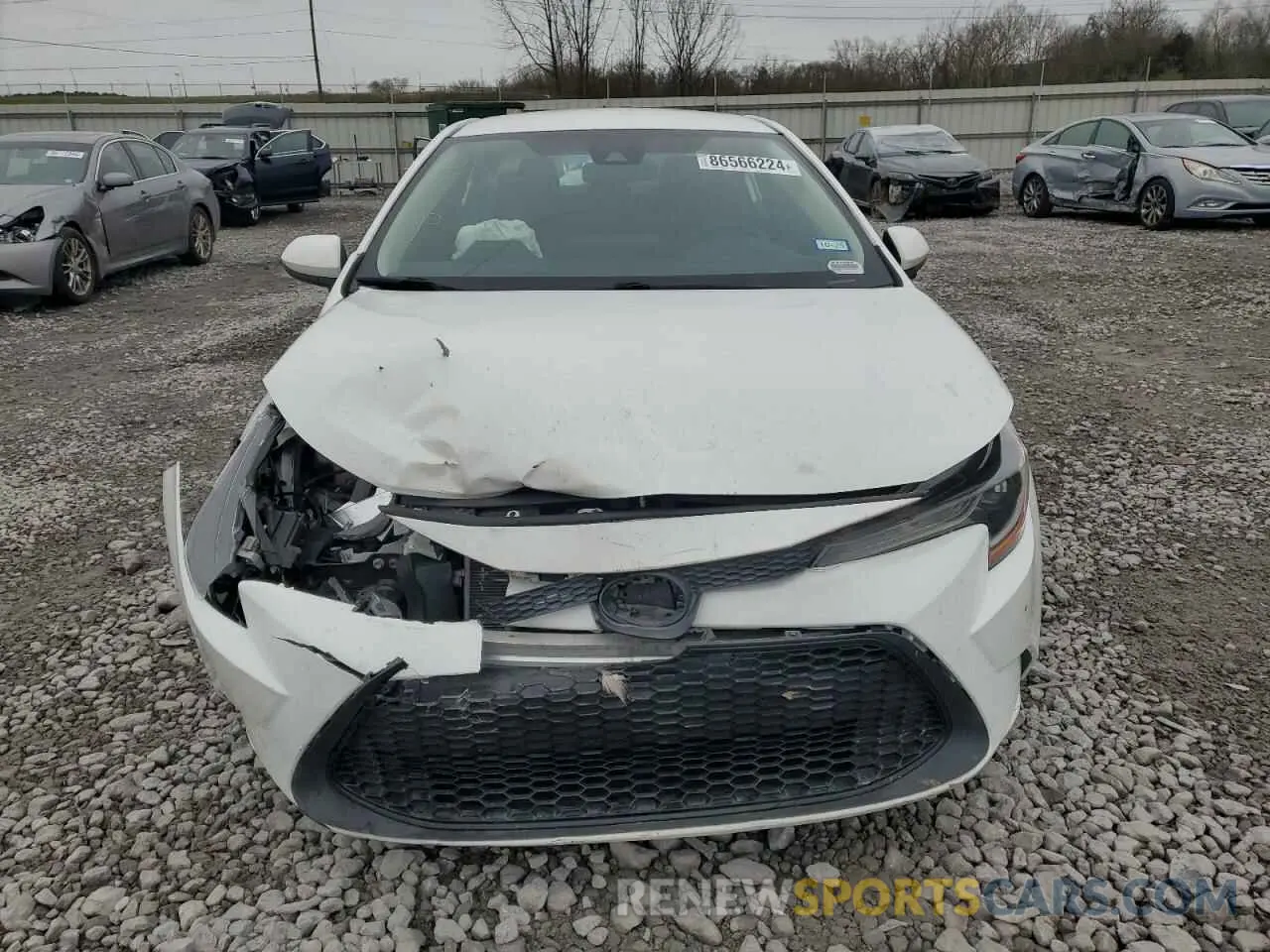5 Photograph of a damaged car 5YFEPMAE3MP238665 TOYOTA COROLLA 2021