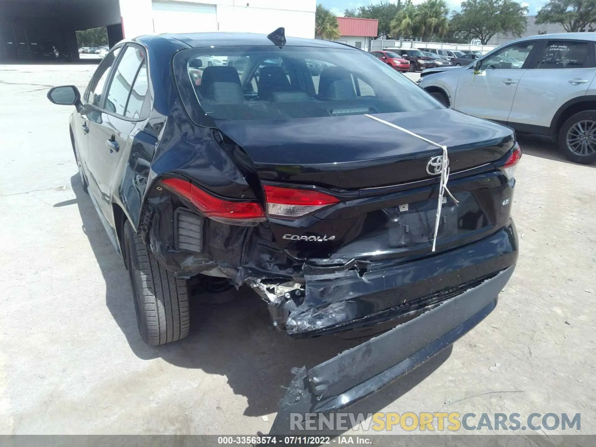 6 Photograph of a damaged car 5YFEPMAE3MP239041 TOYOTA COROLLA 2021