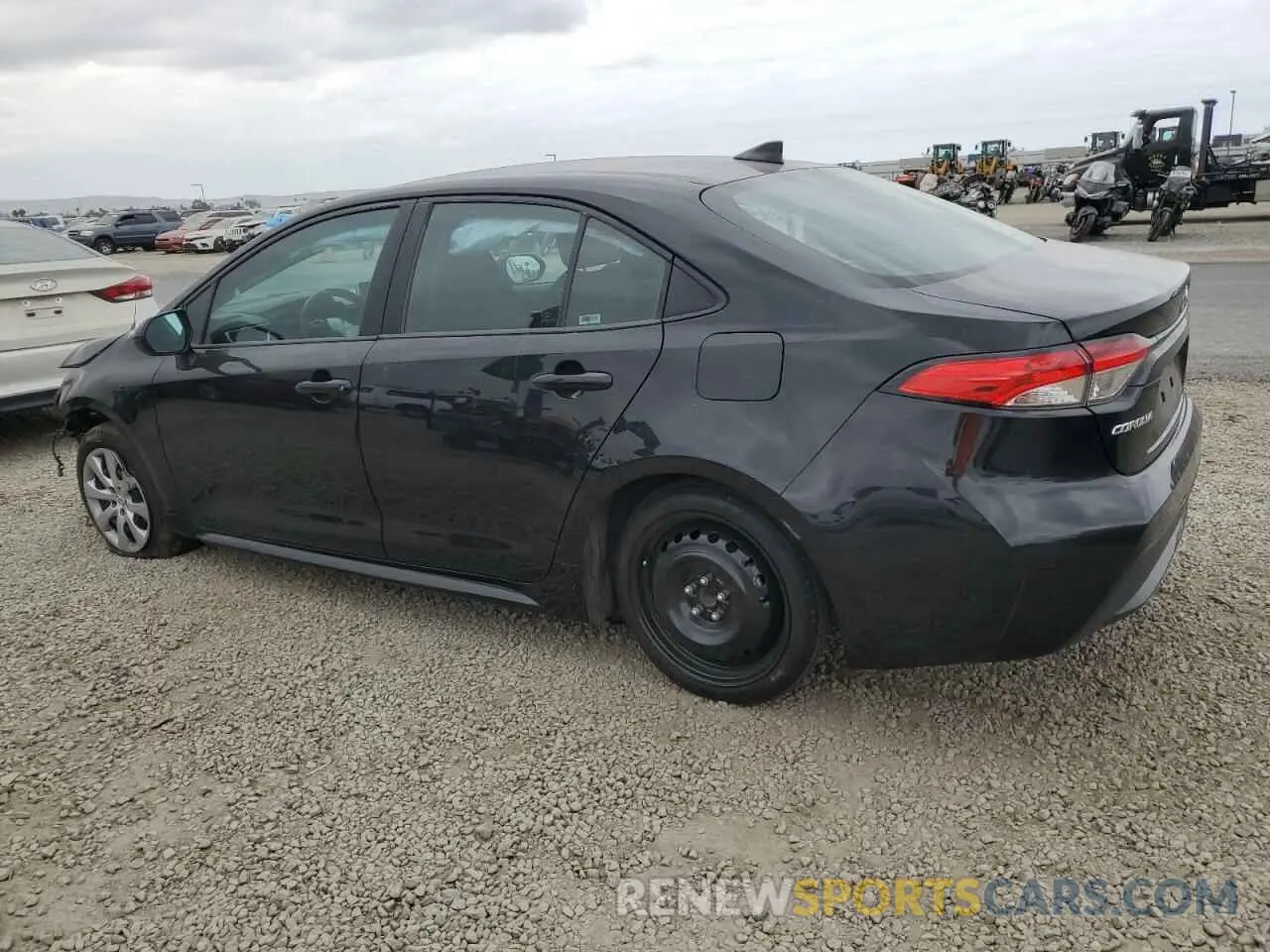 2 Photograph of a damaged car 5YFEPMAE3MP240383 TOYOTA COROLLA 2021