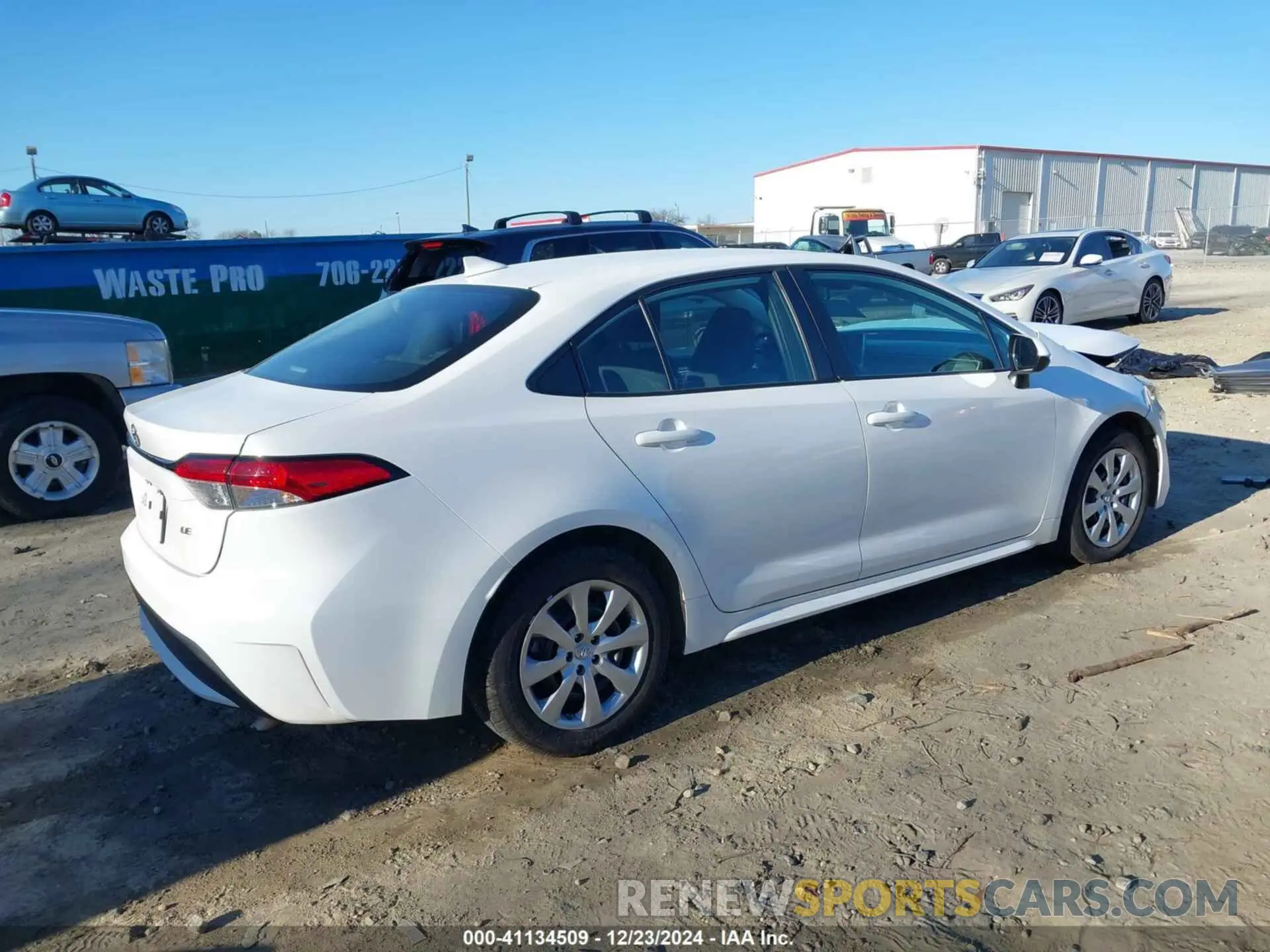 4 Фотография поврежденного автомобиля 5YFEPMAE3MP244692 TOYOTA COROLLA 2021