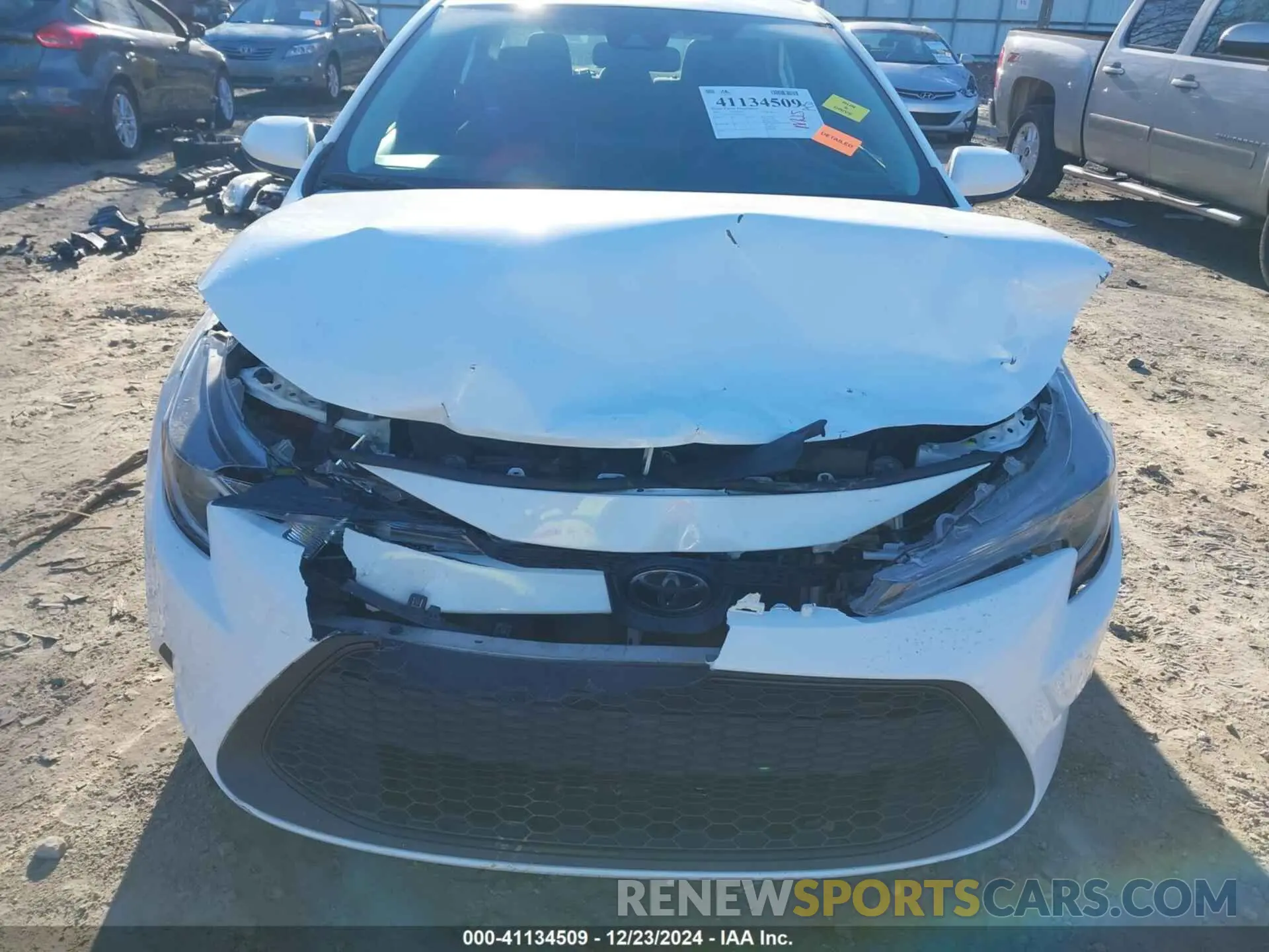 6 Фотография поврежденного автомобиля 5YFEPMAE3MP244692 TOYOTA COROLLA 2021