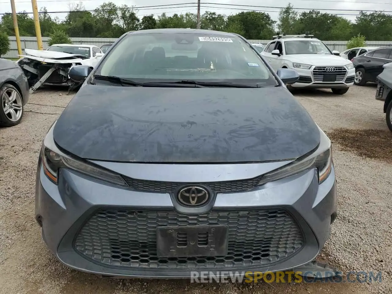 5 Photograph of a damaged car 5YFEPMAE3MP246846 TOYOTA COROLLA 2021