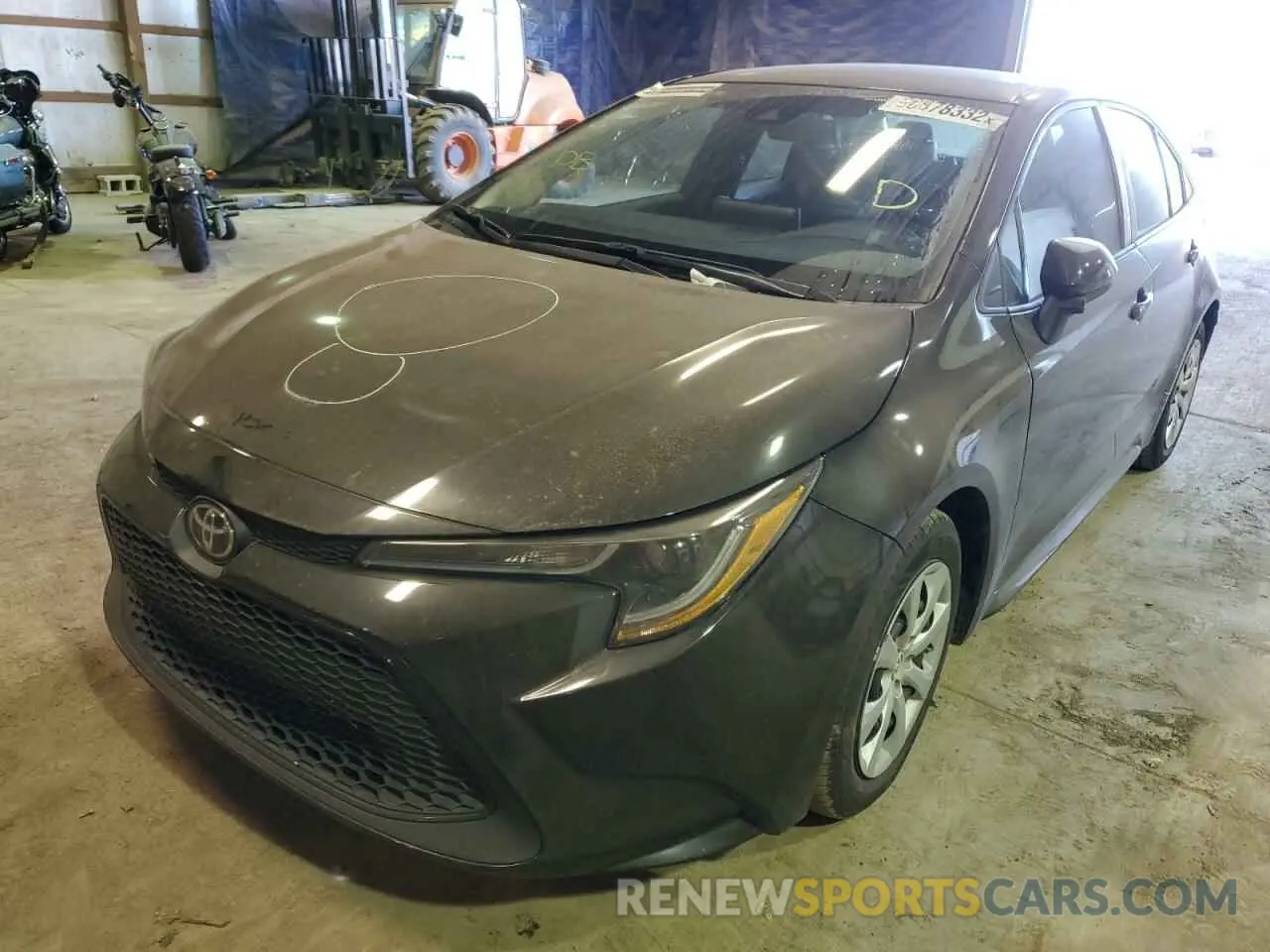 9 Фотография поврежденного автомобиля 5YFEPMAE3MP254249 TOYOTA COROLLA 2021