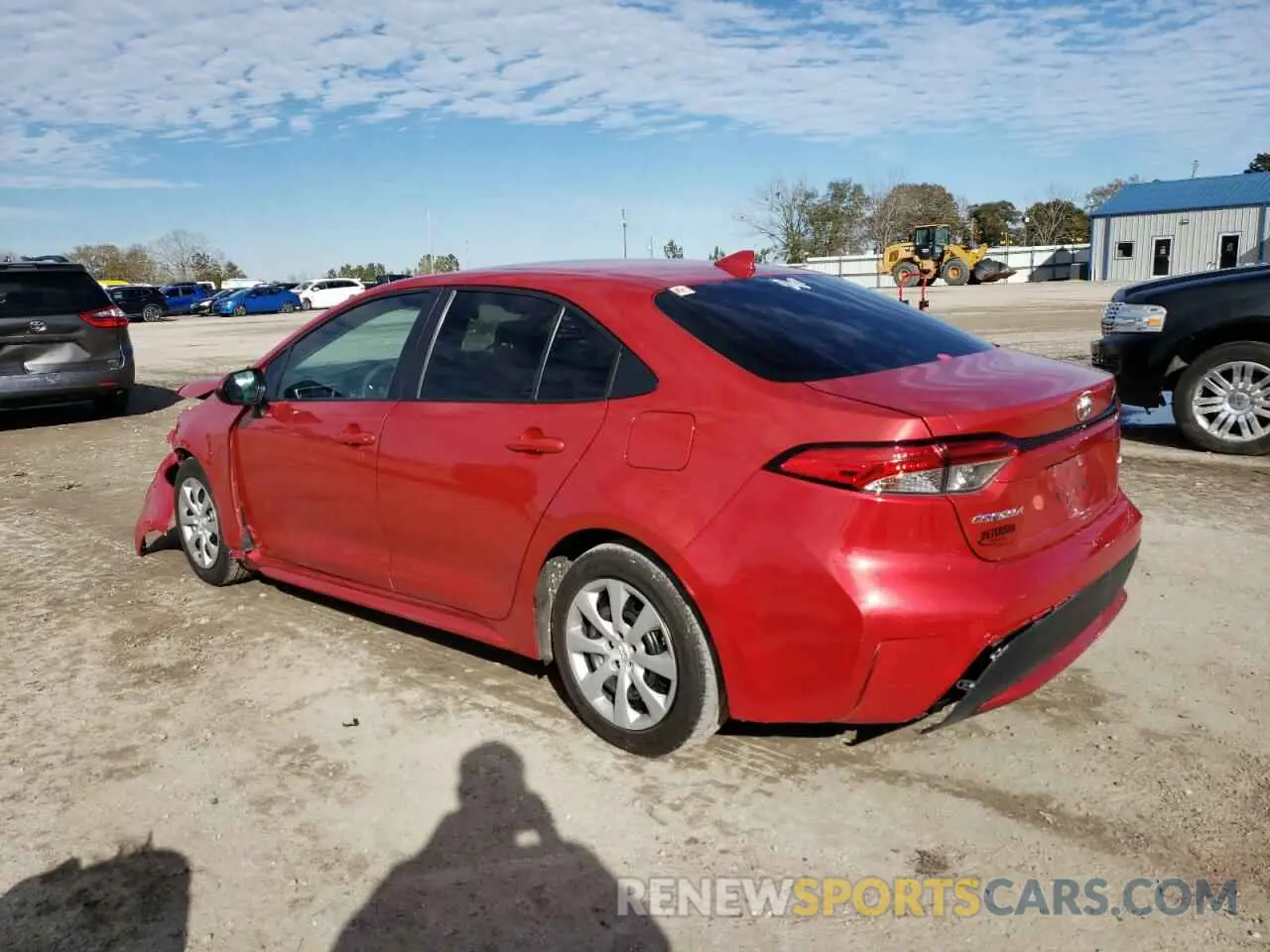 2 Photograph of a damaged car 5YFEPMAE3MP260097 TOYOTA COROLLA 2021