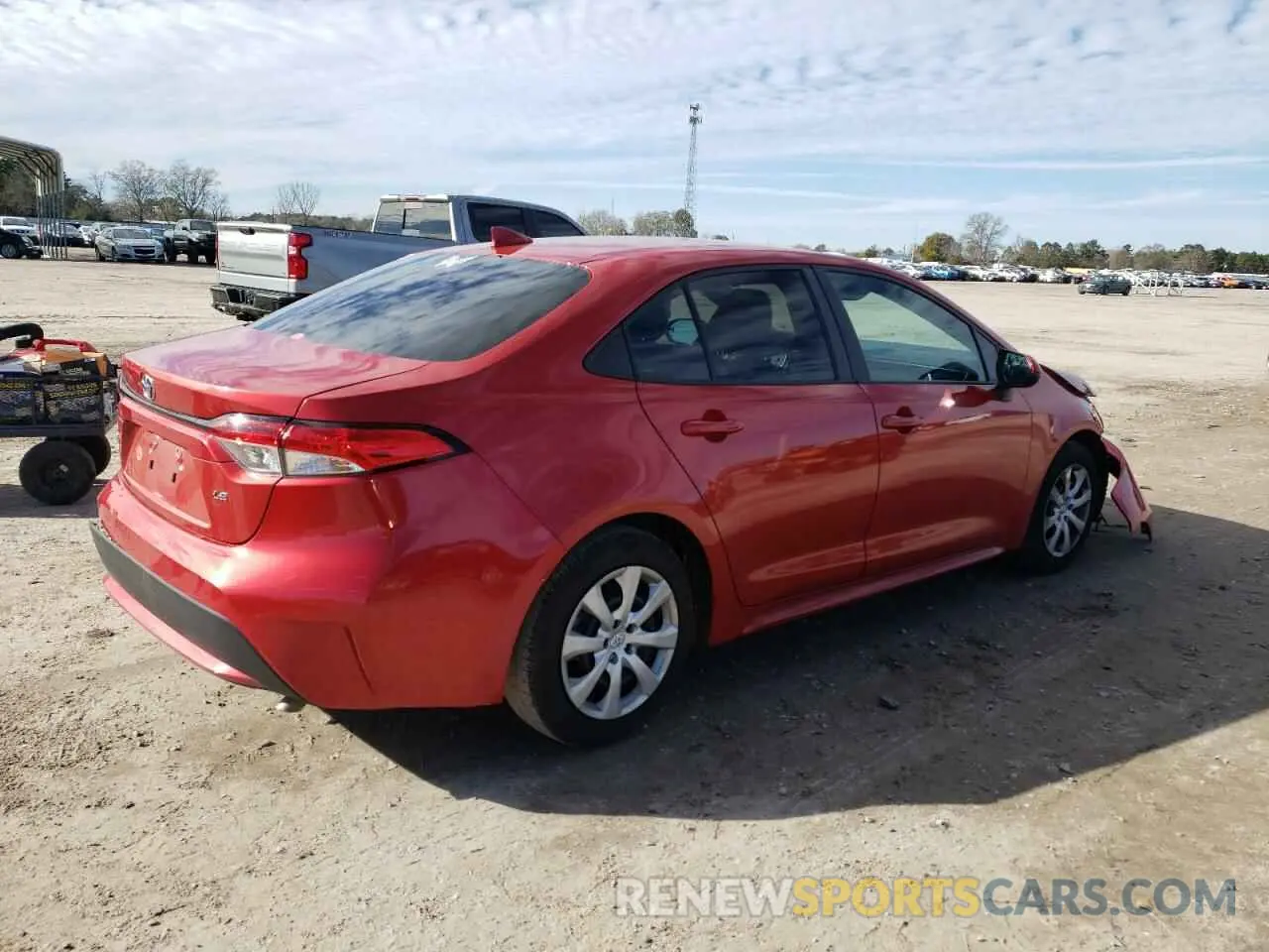 3 Photograph of a damaged car 5YFEPMAE3MP260097 TOYOTA COROLLA 2021
