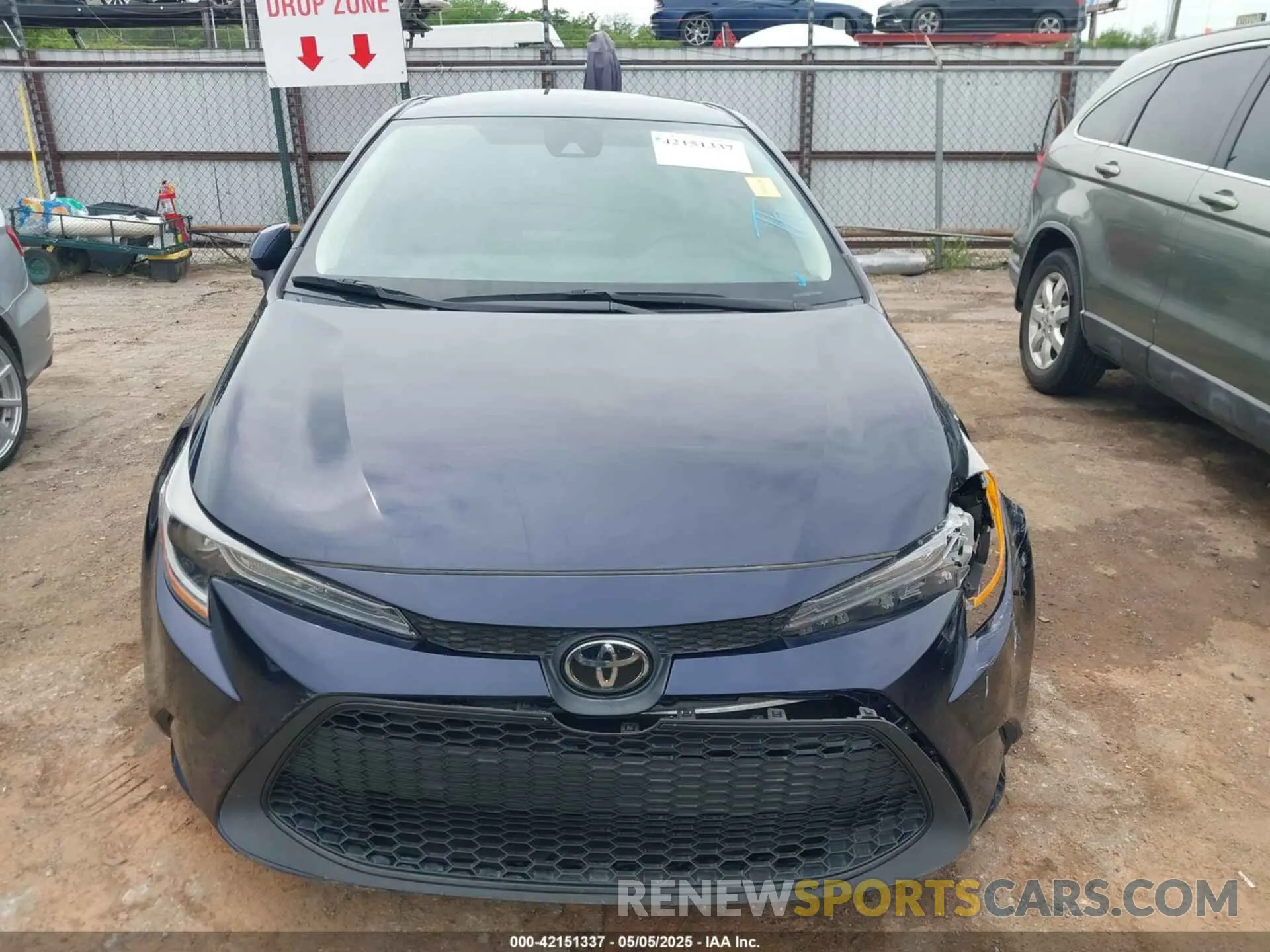 12 Фотография поврежденного автомобиля 5YFEPMAE3MP261136 TOYOTA COROLLA 2021