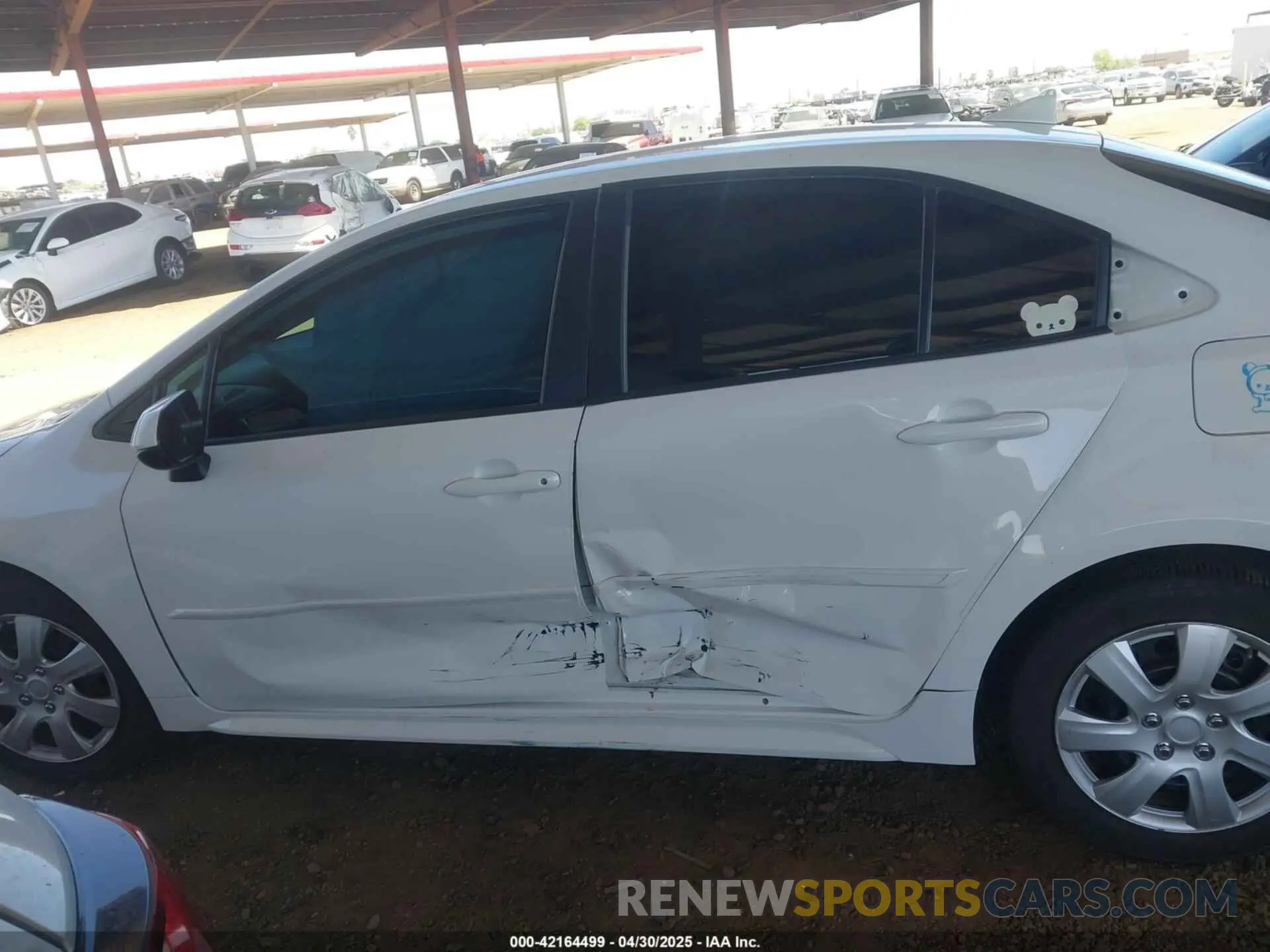 14 Фотография поврежденного автомобиля 5YFEPMAE4MP148246 TOYOTA COROLLA 2021
