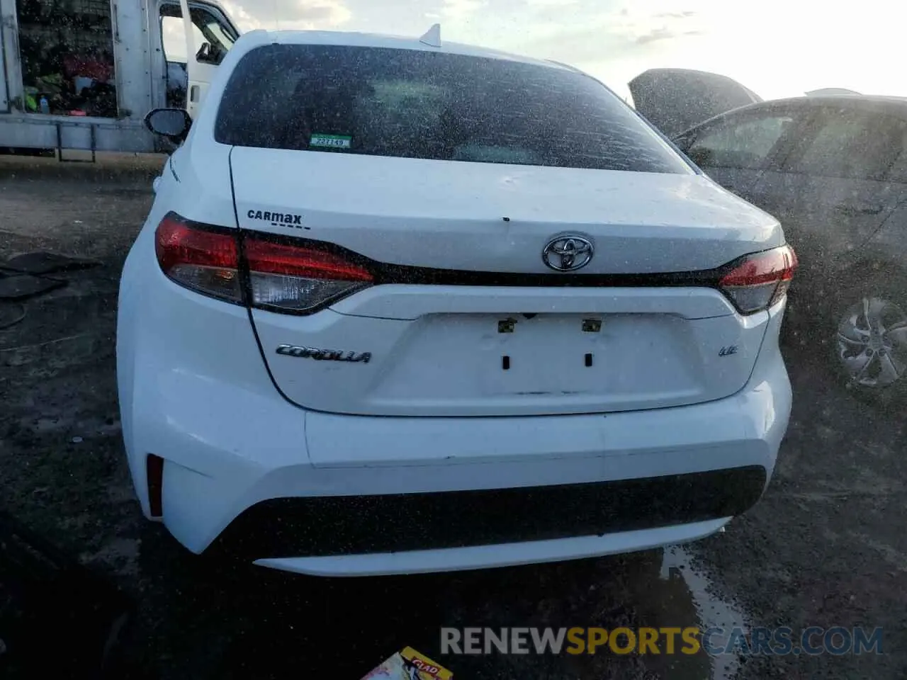 6 Photograph of a damaged car 5YFEPMAE4MP152894 TOYOTA COROLLA 2021