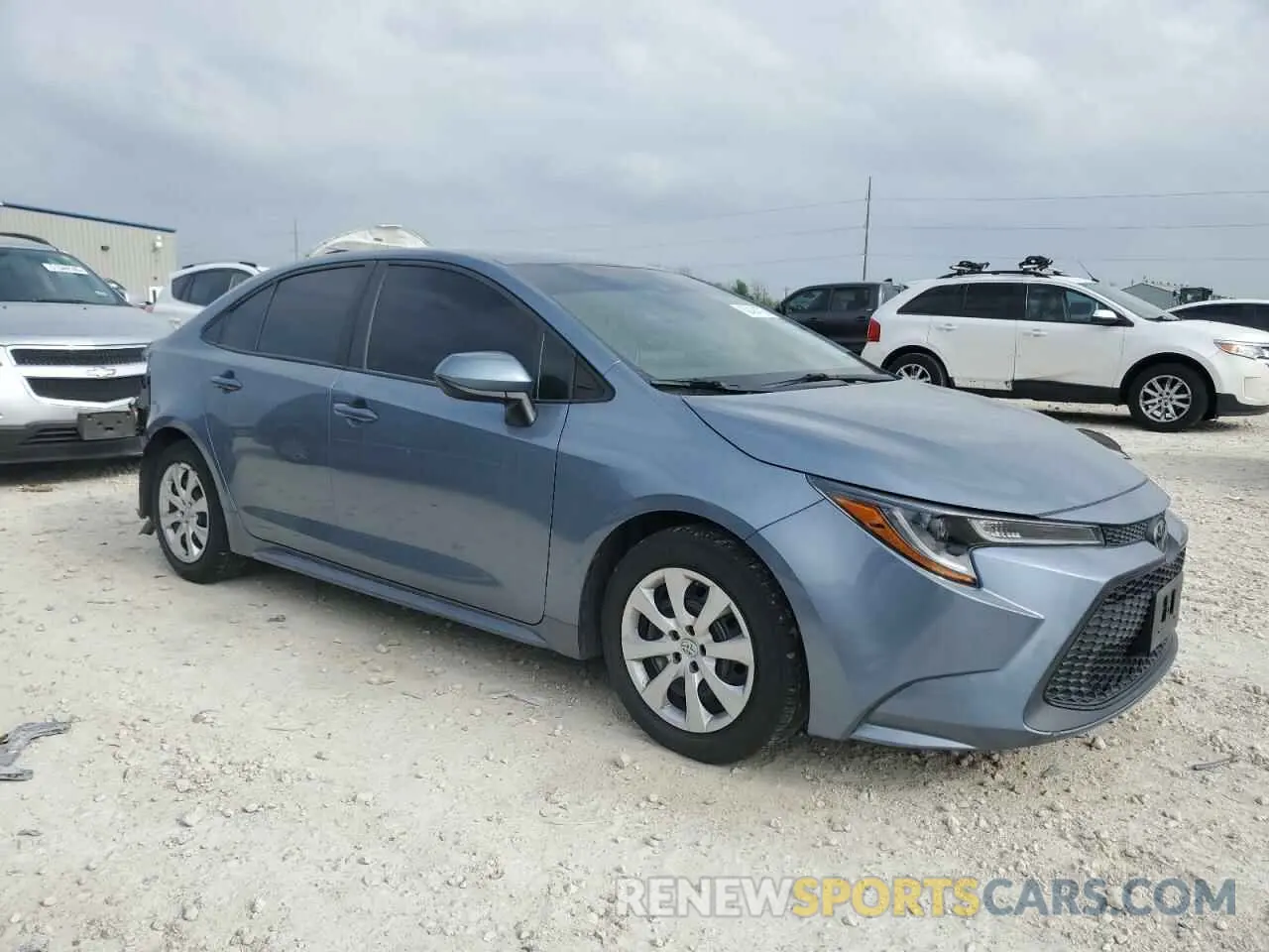 4 Photograph of a damaged car 5YFEPMAE4MP168092 TOYOTA COROLLA 2021