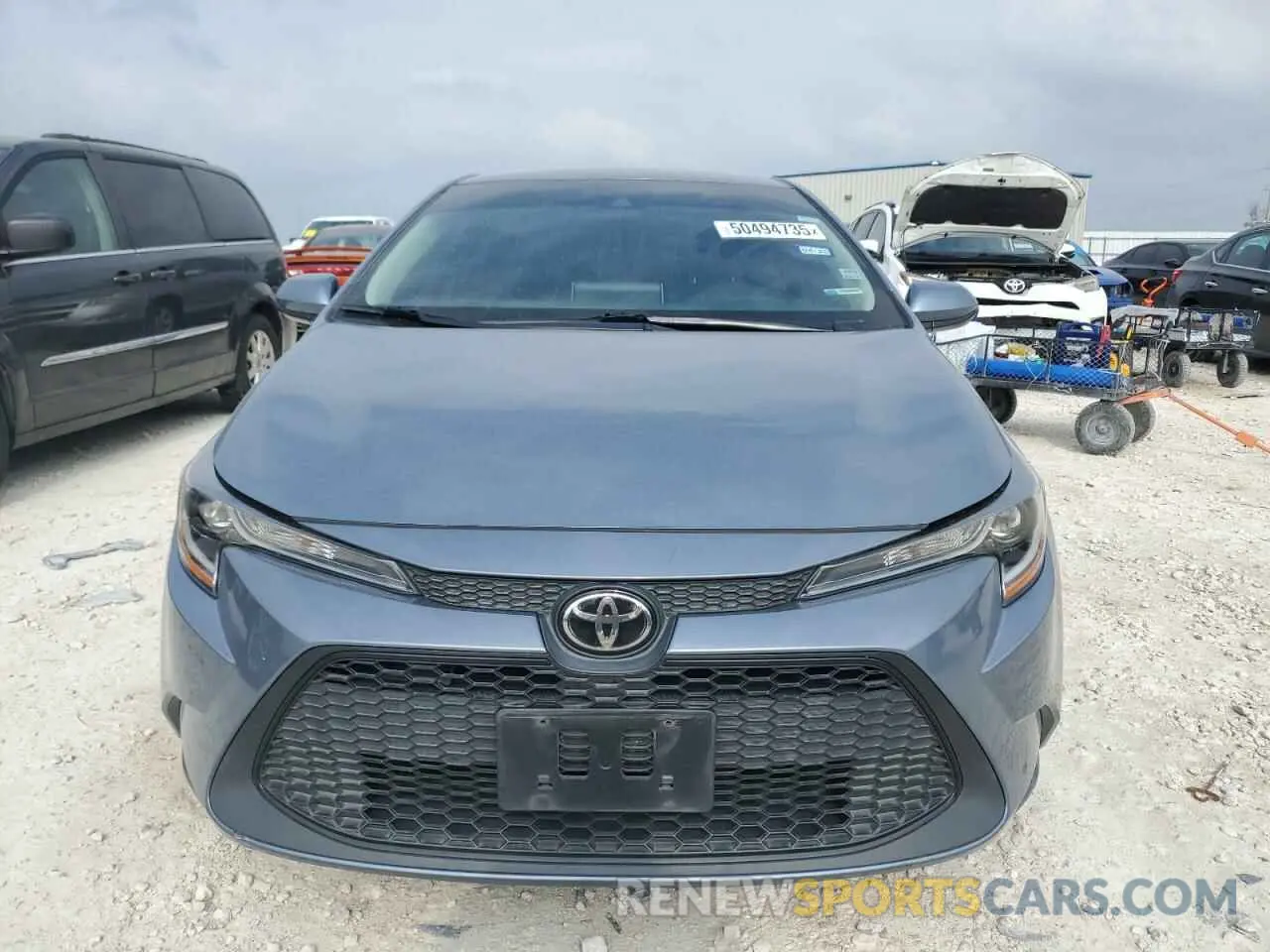 5 Photograph of a damaged car 5YFEPMAE4MP168092 TOYOTA COROLLA 2021