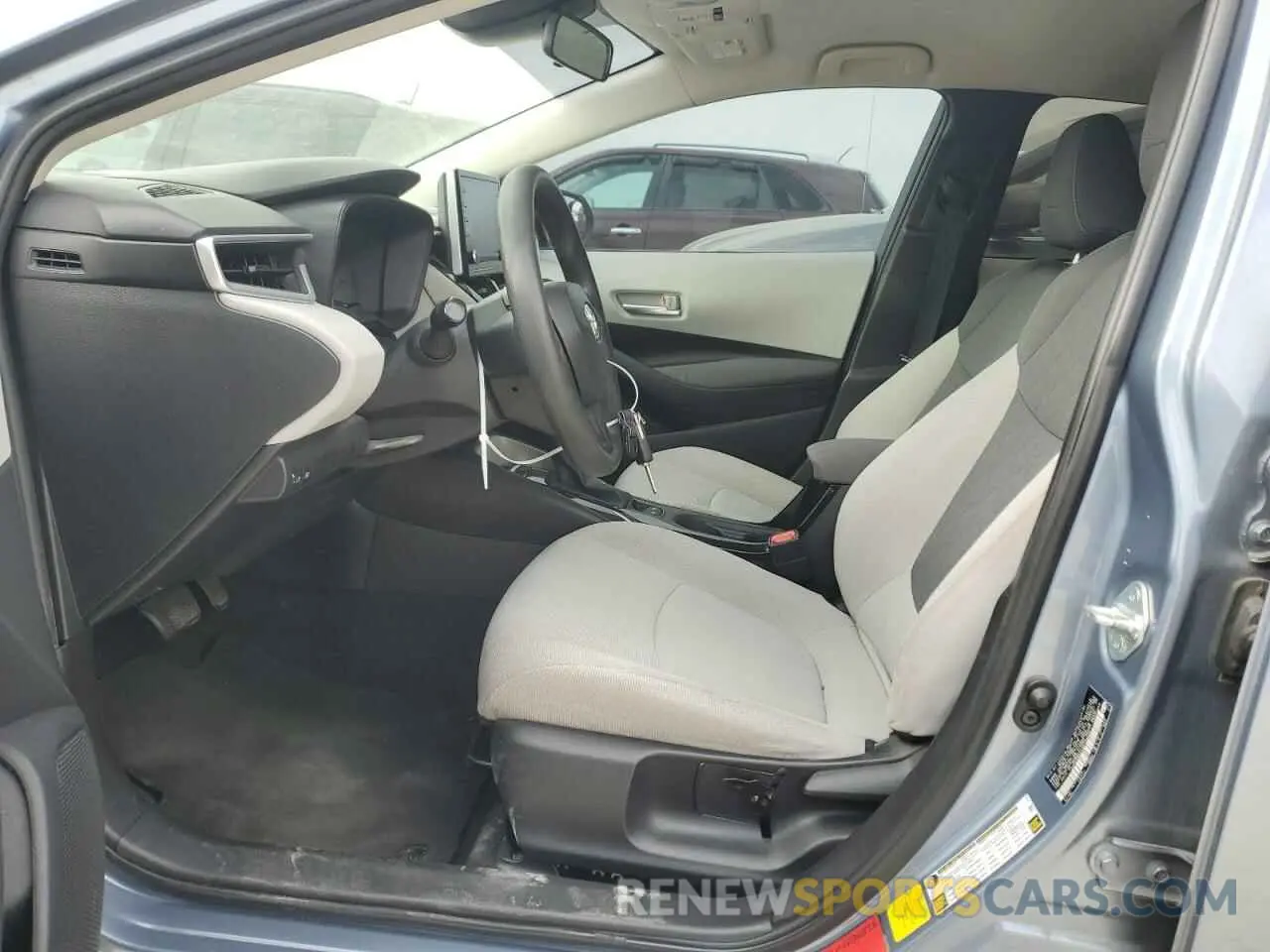 7 Photograph of a damaged car 5YFEPMAE4MP168092 TOYOTA COROLLA 2021