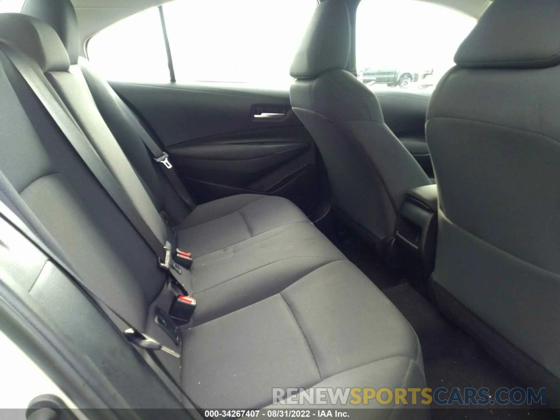 8 Photograph of a damaged car 5YFEPMAE4MP171297 TOYOTA COROLLA 2021