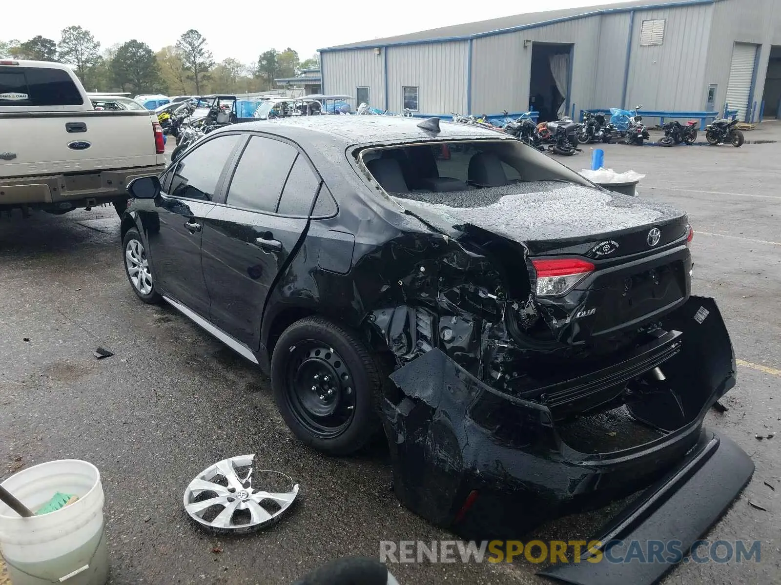 3 Photograph of a damaged car 5YFEPMAE4MP171591 TOYOTA COROLLA 2021