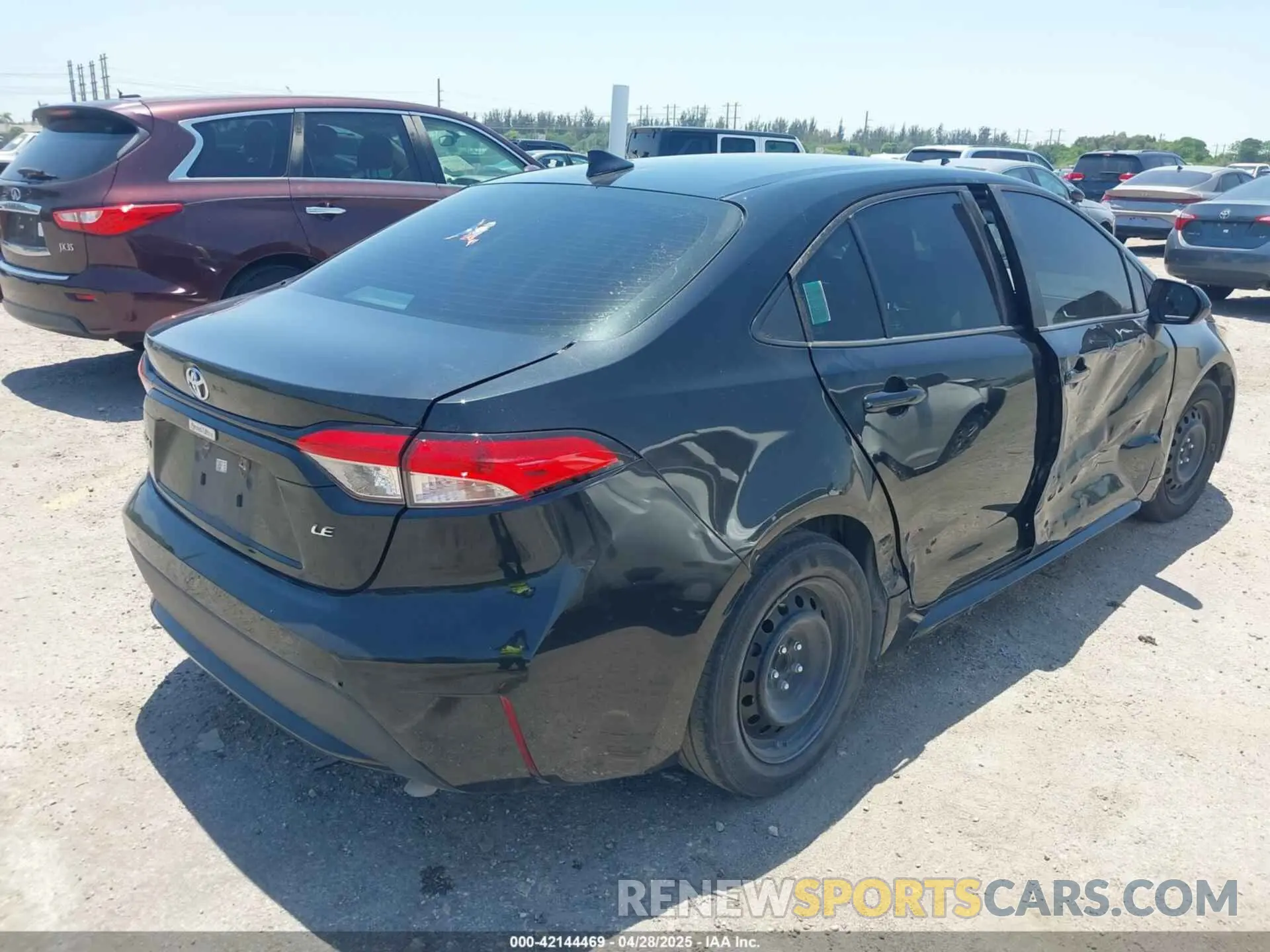 4 Фотография поврежденного автомобиля 5YFEPMAE4MP171641 TOYOTA COROLLA 2021
