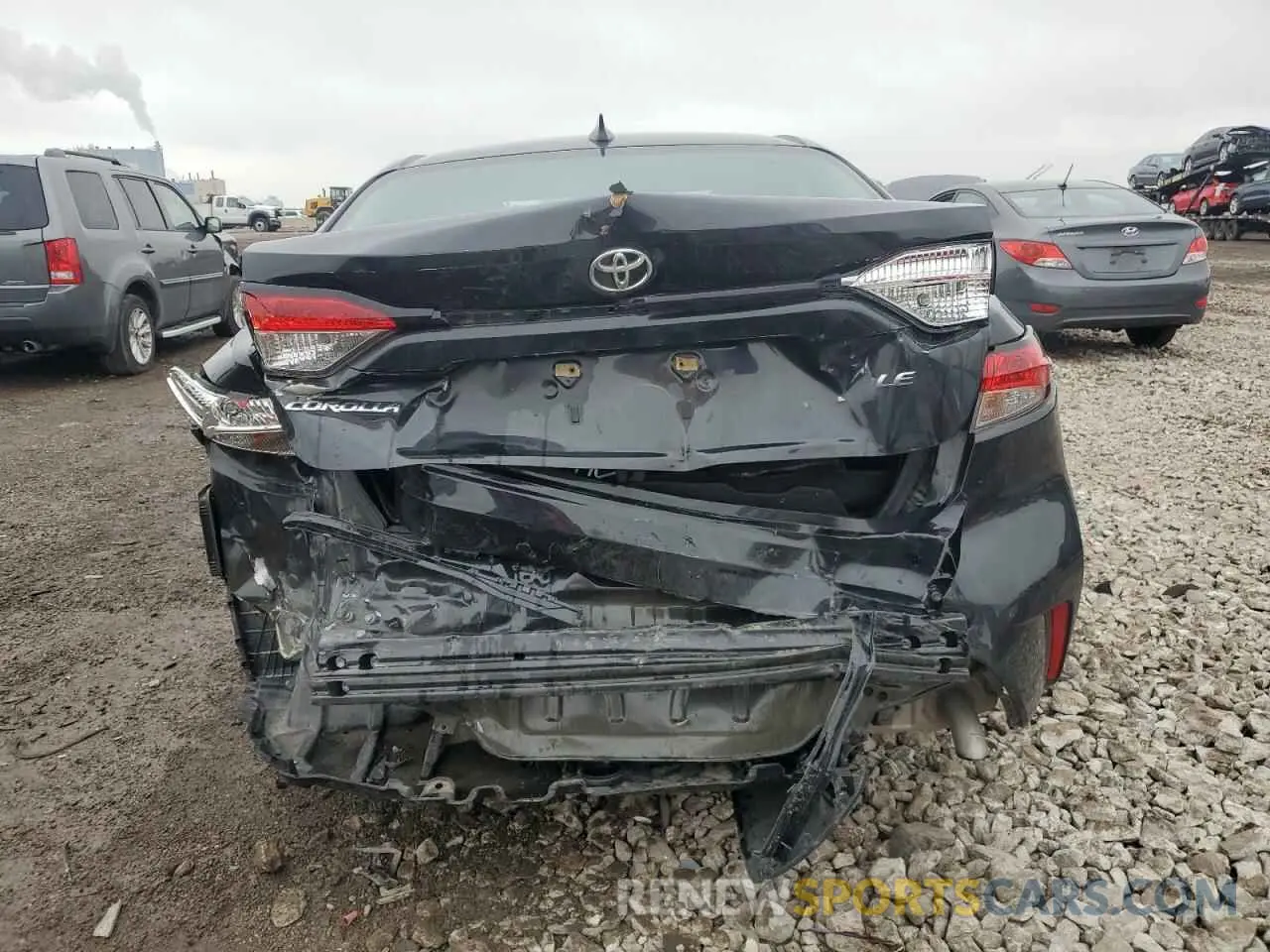 6 Фотография поврежденного автомобиля 5YFEPMAE4MP176550 TOYOTA COROLLA 2021