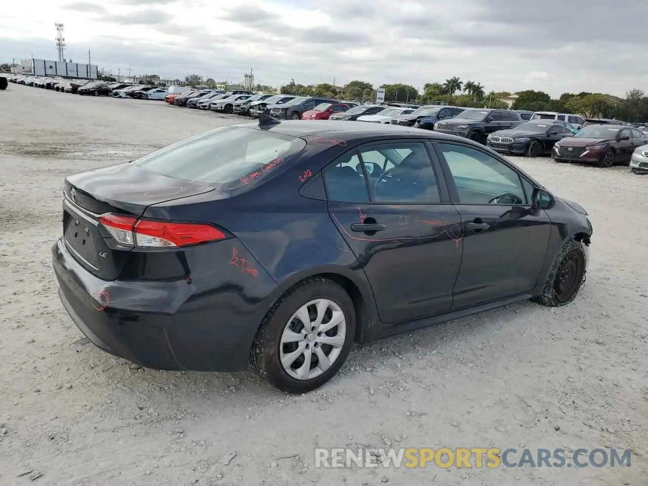 3 Фотография поврежденного автомобиля 5YFEPMAE4MP177469 TOYOTA COROLLA 2021