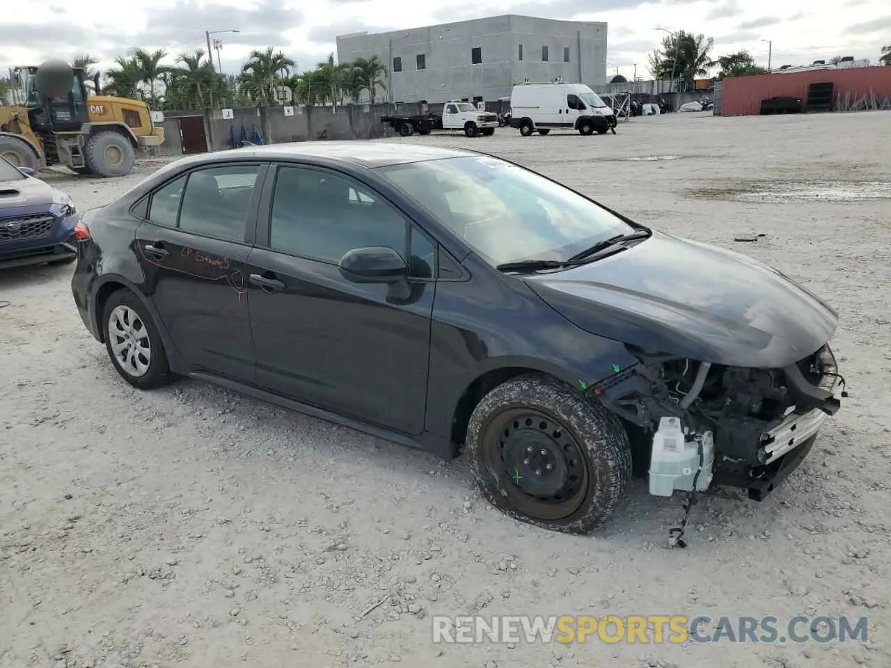 4 Фотография поврежденного автомобиля 5YFEPMAE4MP177469 TOYOTA COROLLA 2021